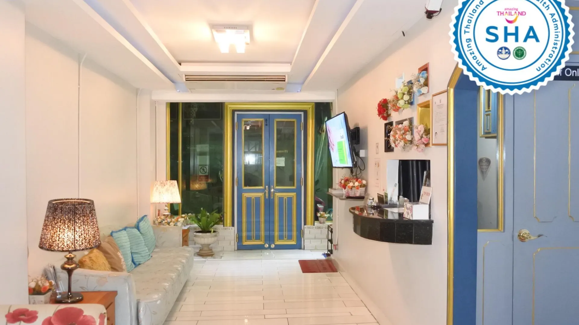 방콕 빠투남 카사 2성급 호텔 객실