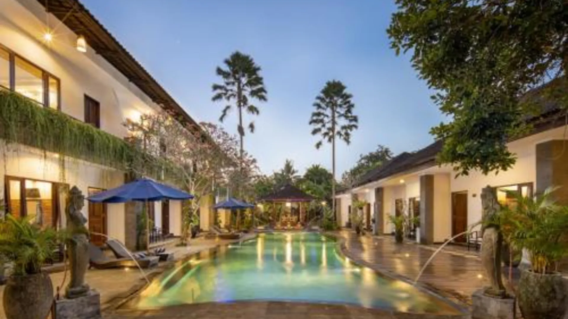 발리 우붓 라야 부티크 호텔 3성급 호텔 객실