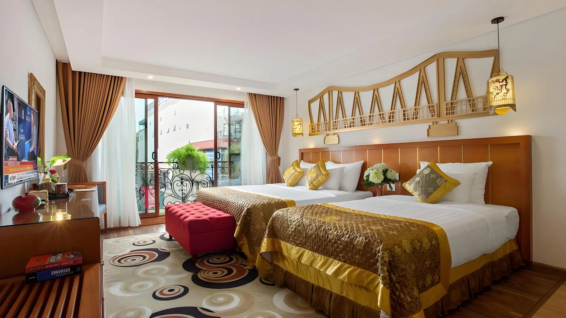 하노이 하노이 골든 홀리데이 호텔 3성급 호텔 스위트룸