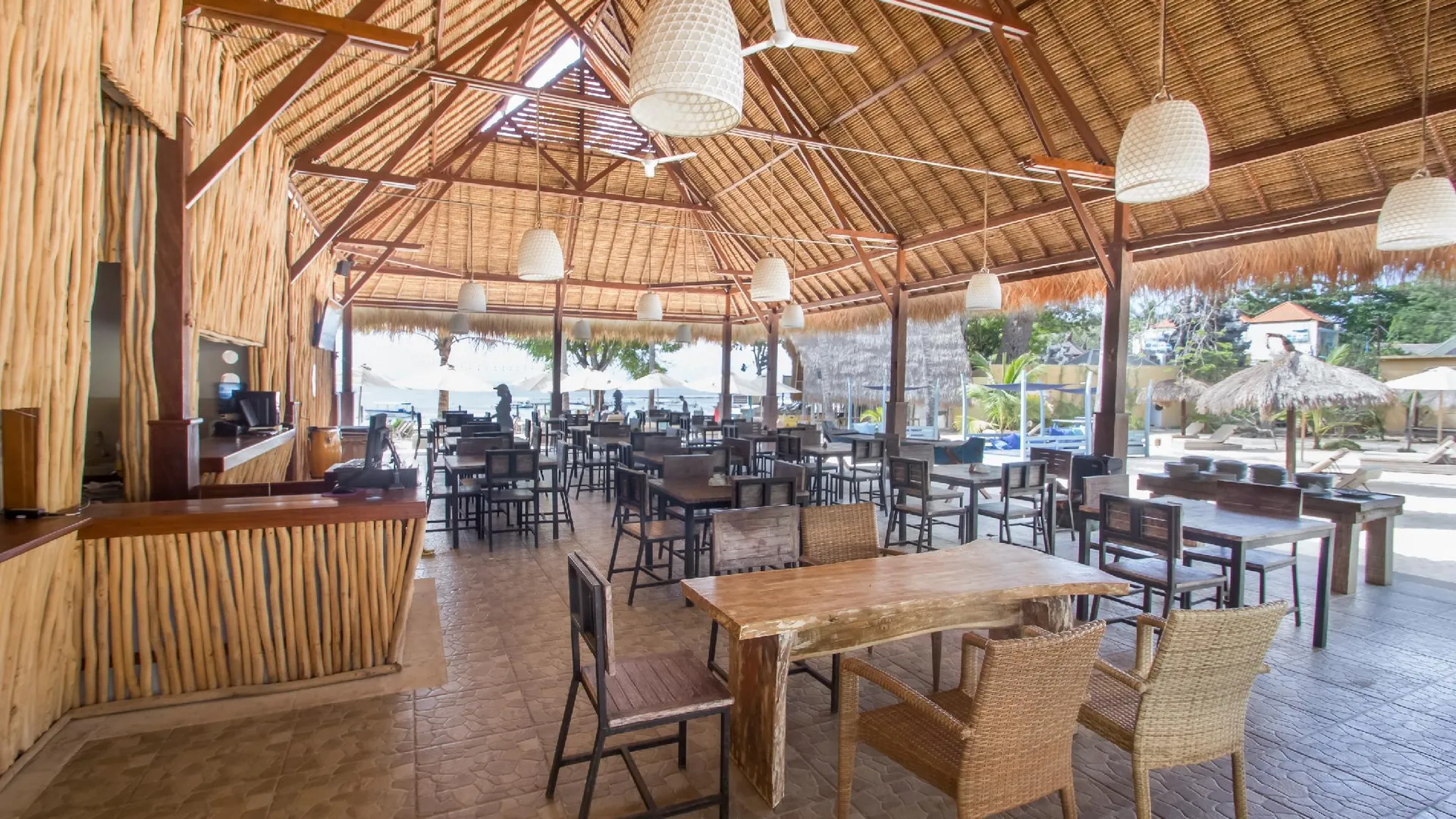 발리 르 누사 비치 클럽 4성급 호텔 수영장