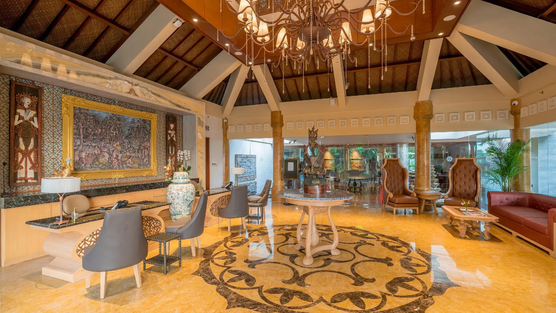 발리 세레스 스프링스 리조트 앤 스파 5성급 호텔 외관