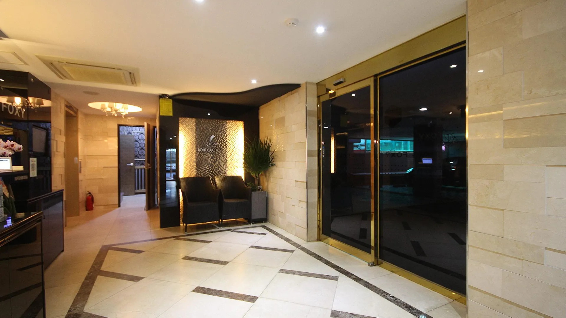 부산 부산 해운대 호텔 폭시 2성급 호텔 외관