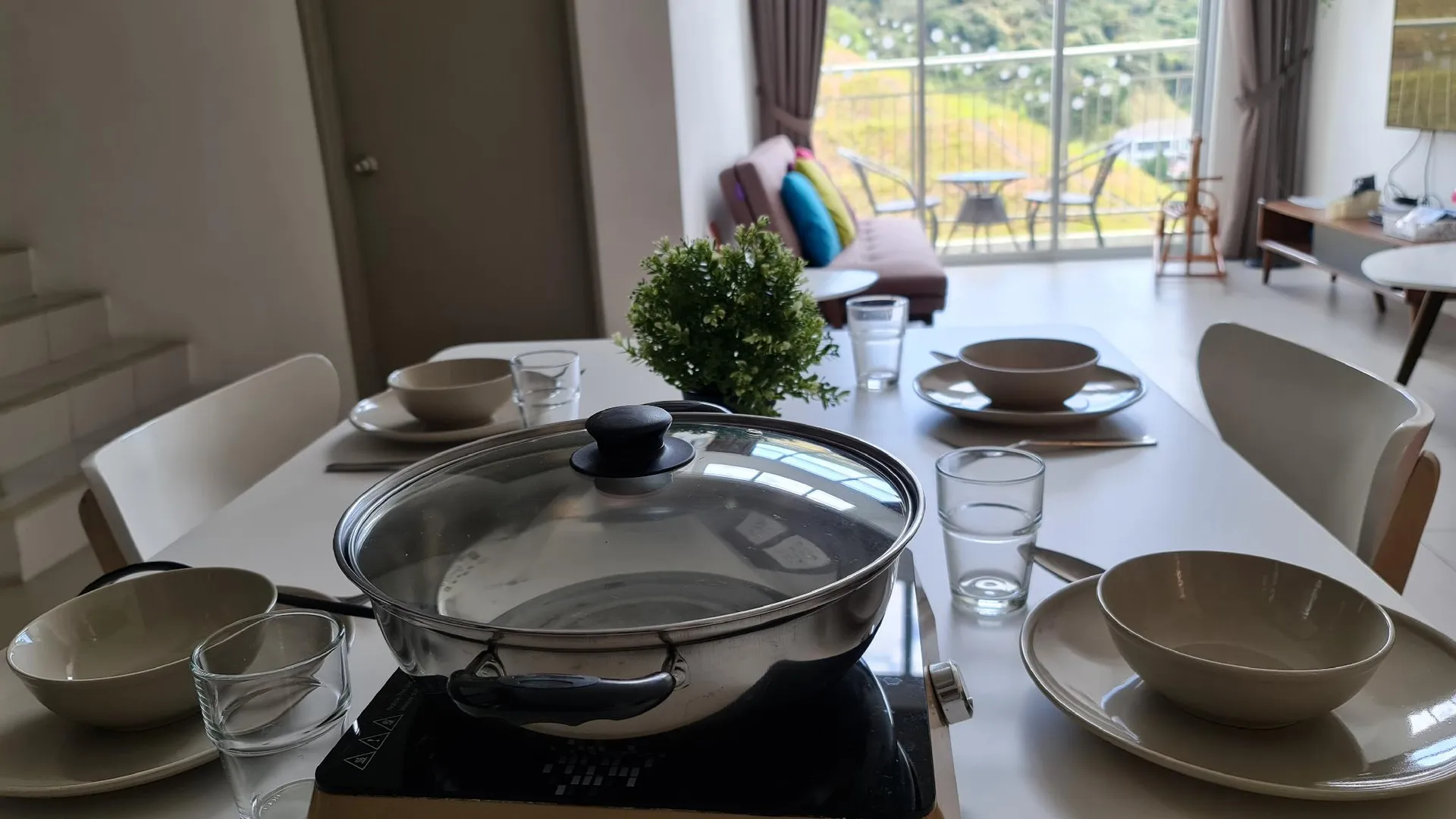 카메론 하일랜즈 타나 라타의 아파트먼트 (125m², 침실 3개, 프라이빗 욕실 3개) 3성급 싱글룸 로비