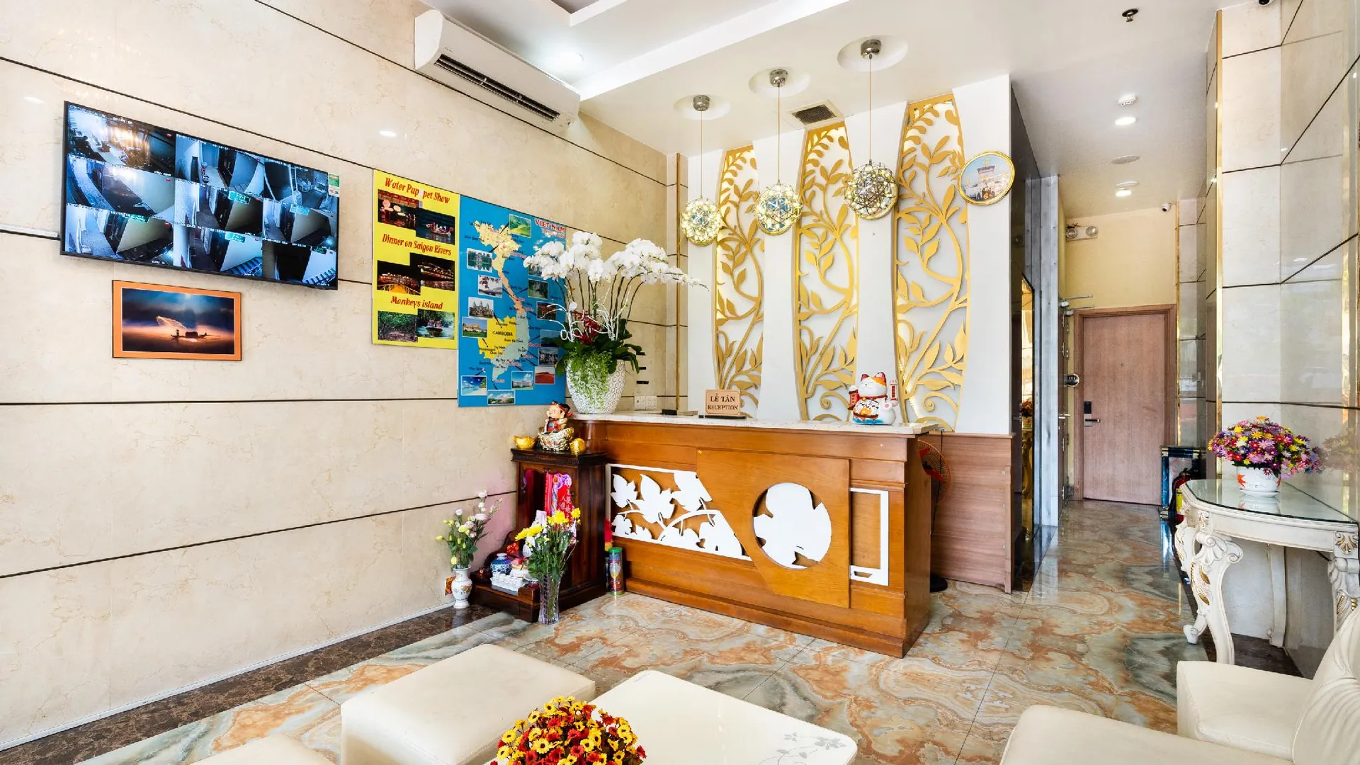 호치민 루나 호텔 사이공 센터 3성급 호텔 부대시설