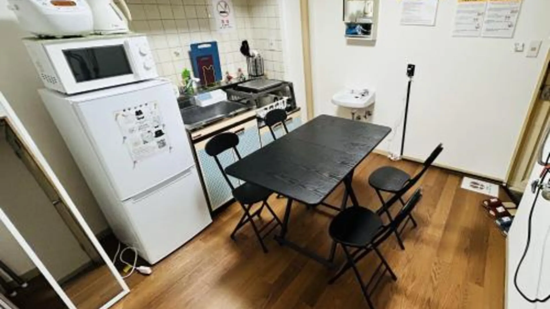 후쿠오카 하카타의 아파트먼트 (24m², 침실 1개, 프라이빗 욕실 1개) 2성급 게스트하우스 로비