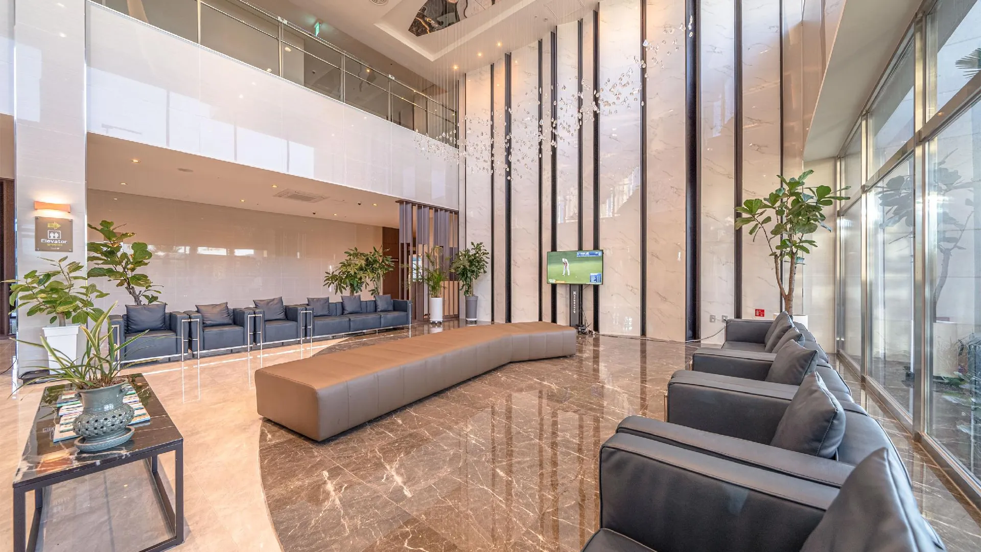 강진군 다산베아채 골프앤리조트 호텔 전망