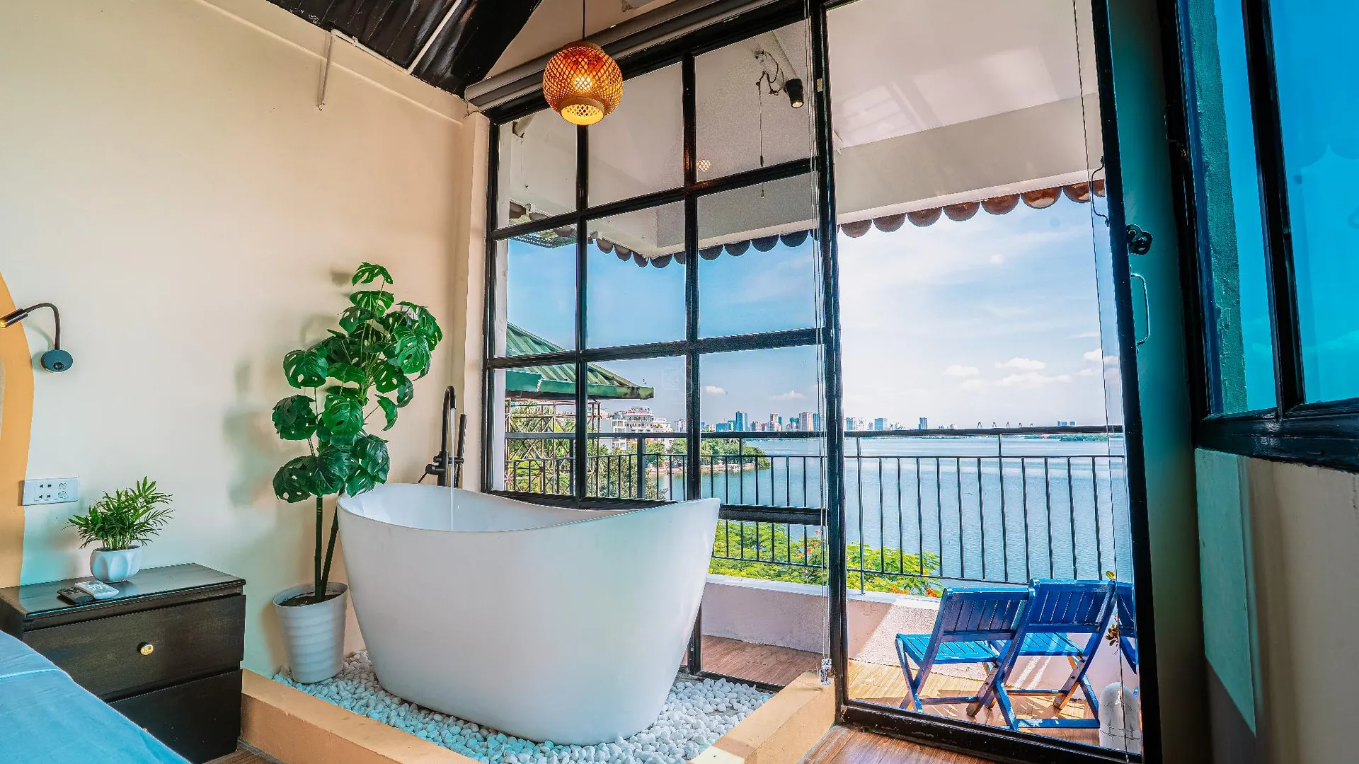 하노이 언 홈스테이 레이크뷰 아파트먼트 1성급 호텔 객실