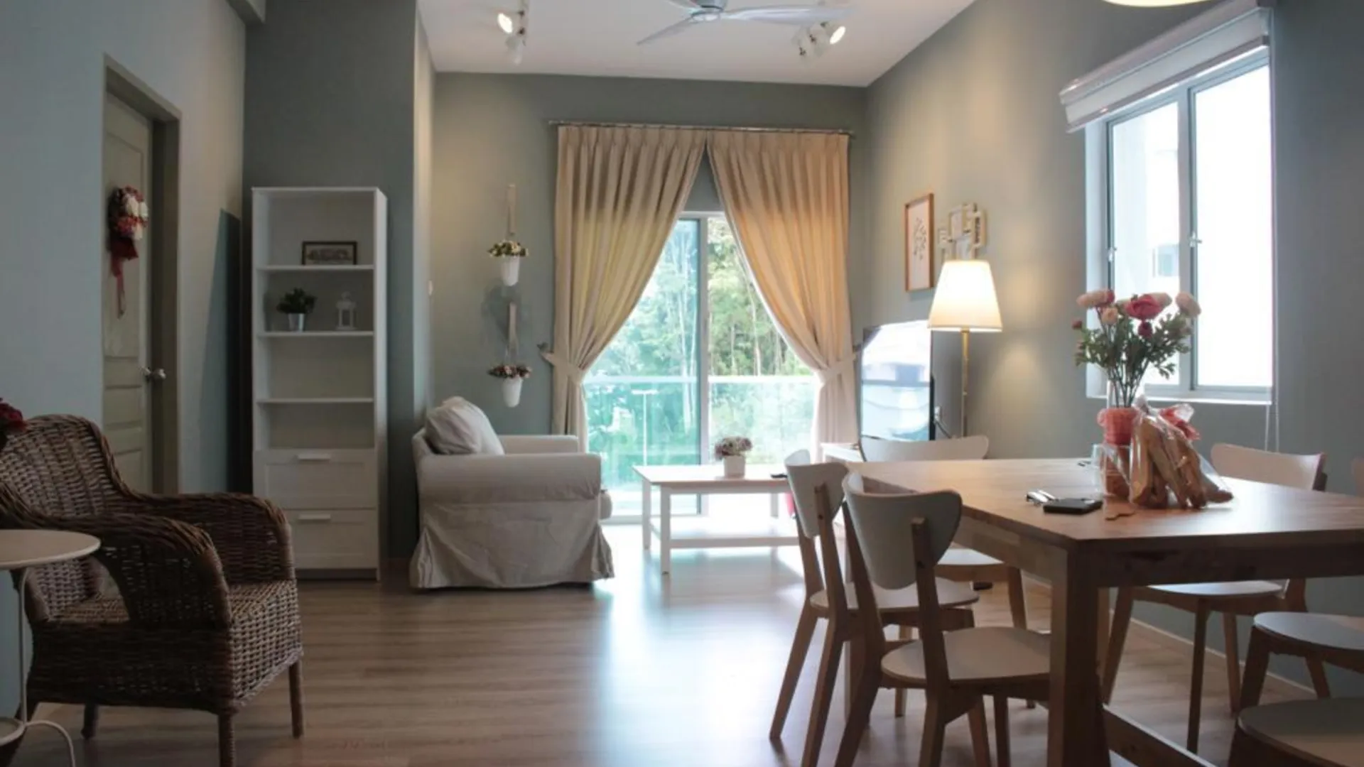 카메론 하일랜즈 타나 라타의 아파트먼트 (92m², 침실 3개, 프라이빗 욕실 2개) 3성급 싱글룸 객실