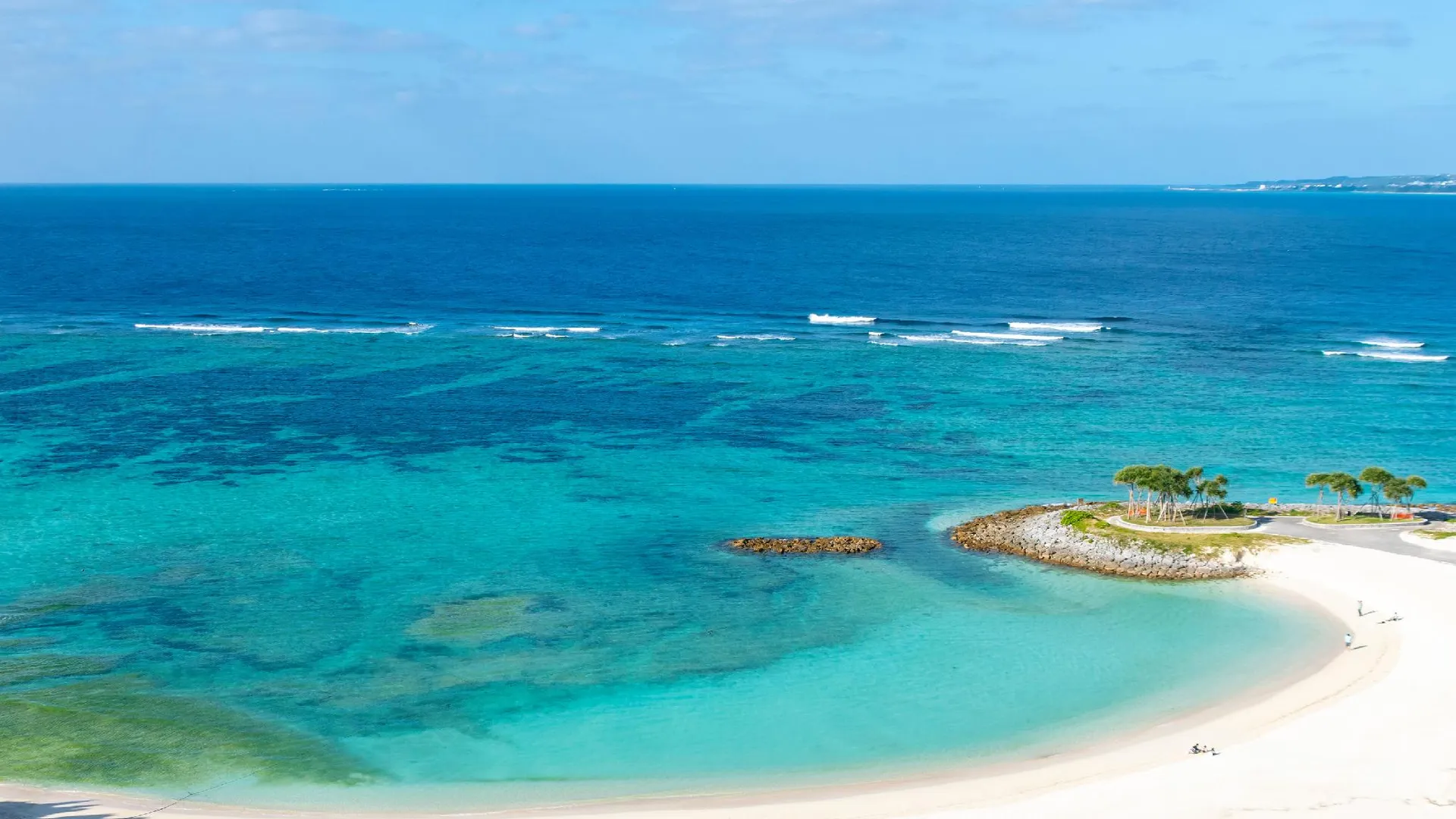 오키나와 본섬 아단 리조트 엔 3성급 호텔 전망