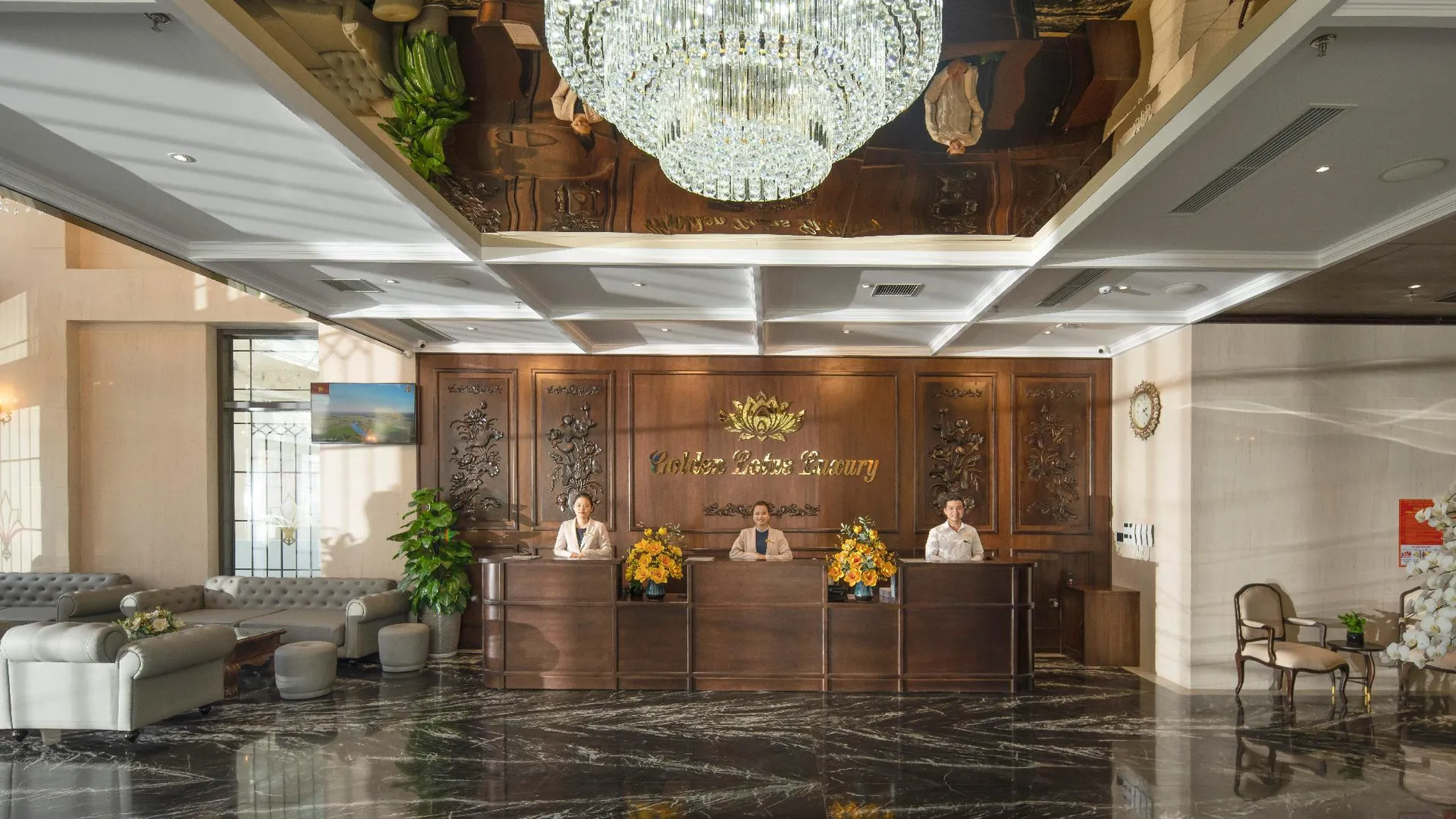 다낭 골든 로터스 럭셔리 호텔 다낭 - 컴플리멘터리 데일리 애프터눈 티 4성급 호텔 수영장