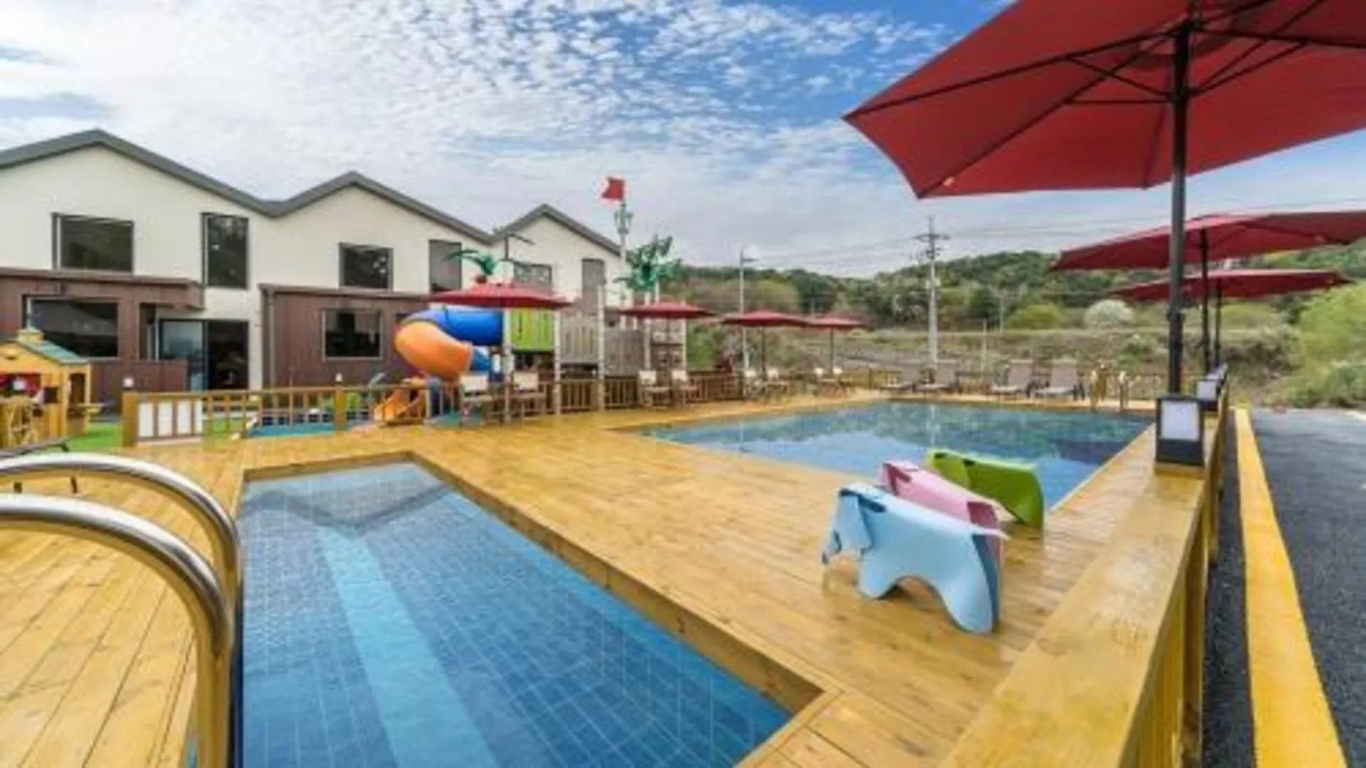 가평 가평 비비키즈 풀빌라 3성급 게스트하우스 수영장