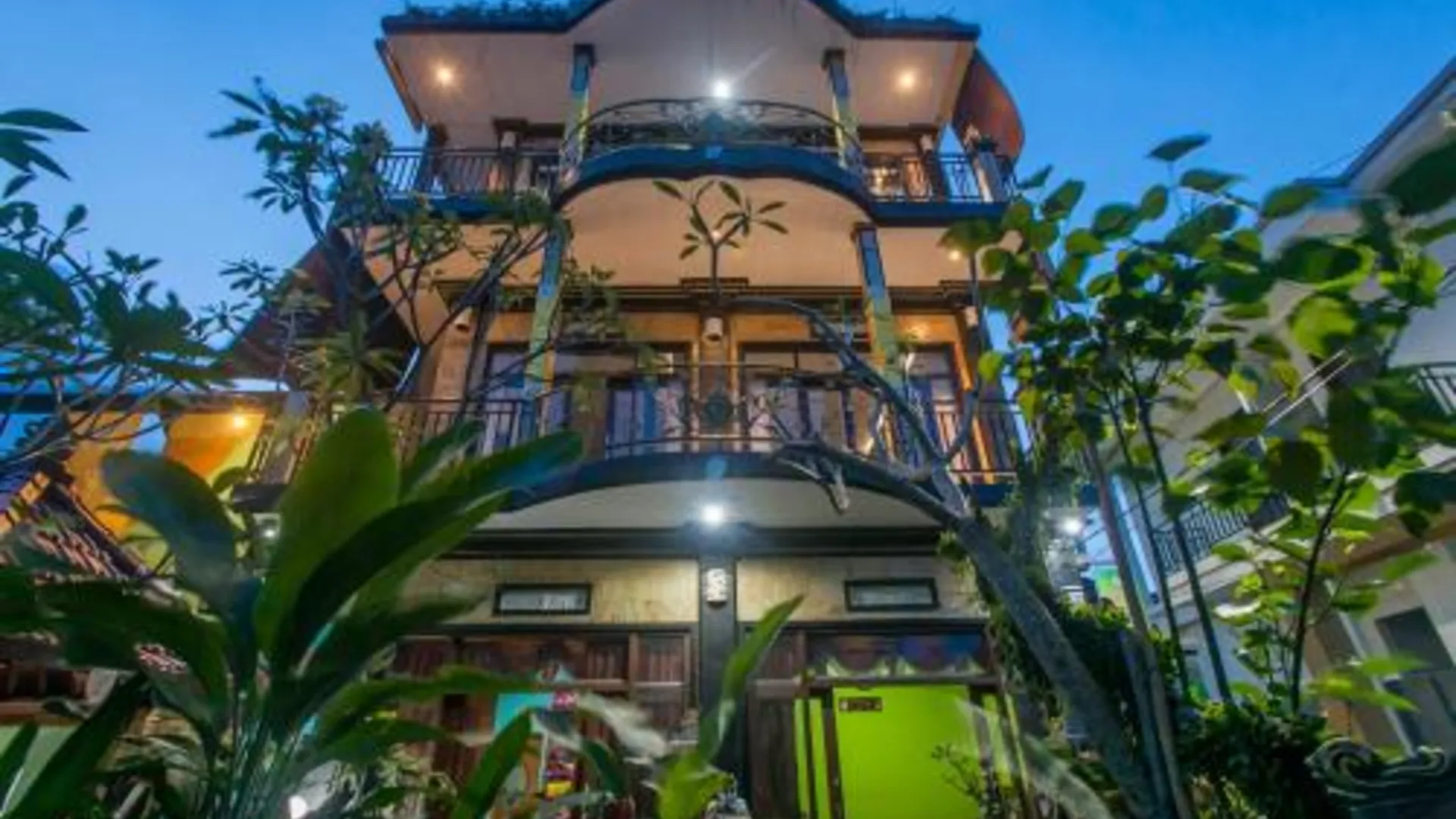 발리 요가스 하우스 우붓 3성급 게스트하우스 전망