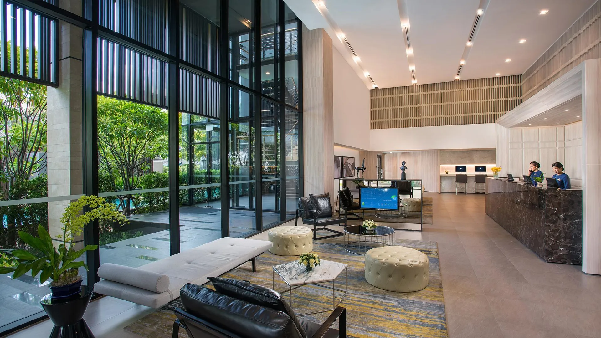 방콕 서머셋 에카마이 방콕 4성급 호텔 외관