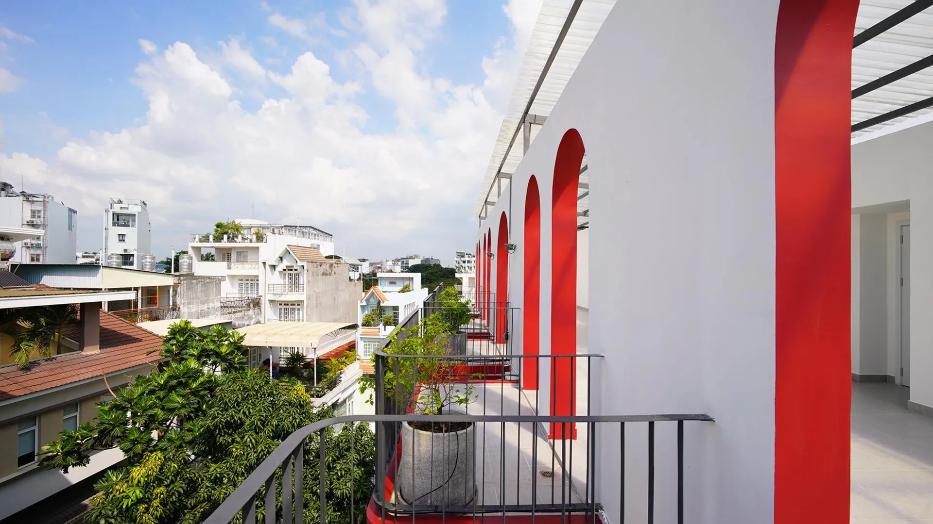 호치민 M 빌리지 리빙 59 타오 디엔 3성급 호텔 레스토랑