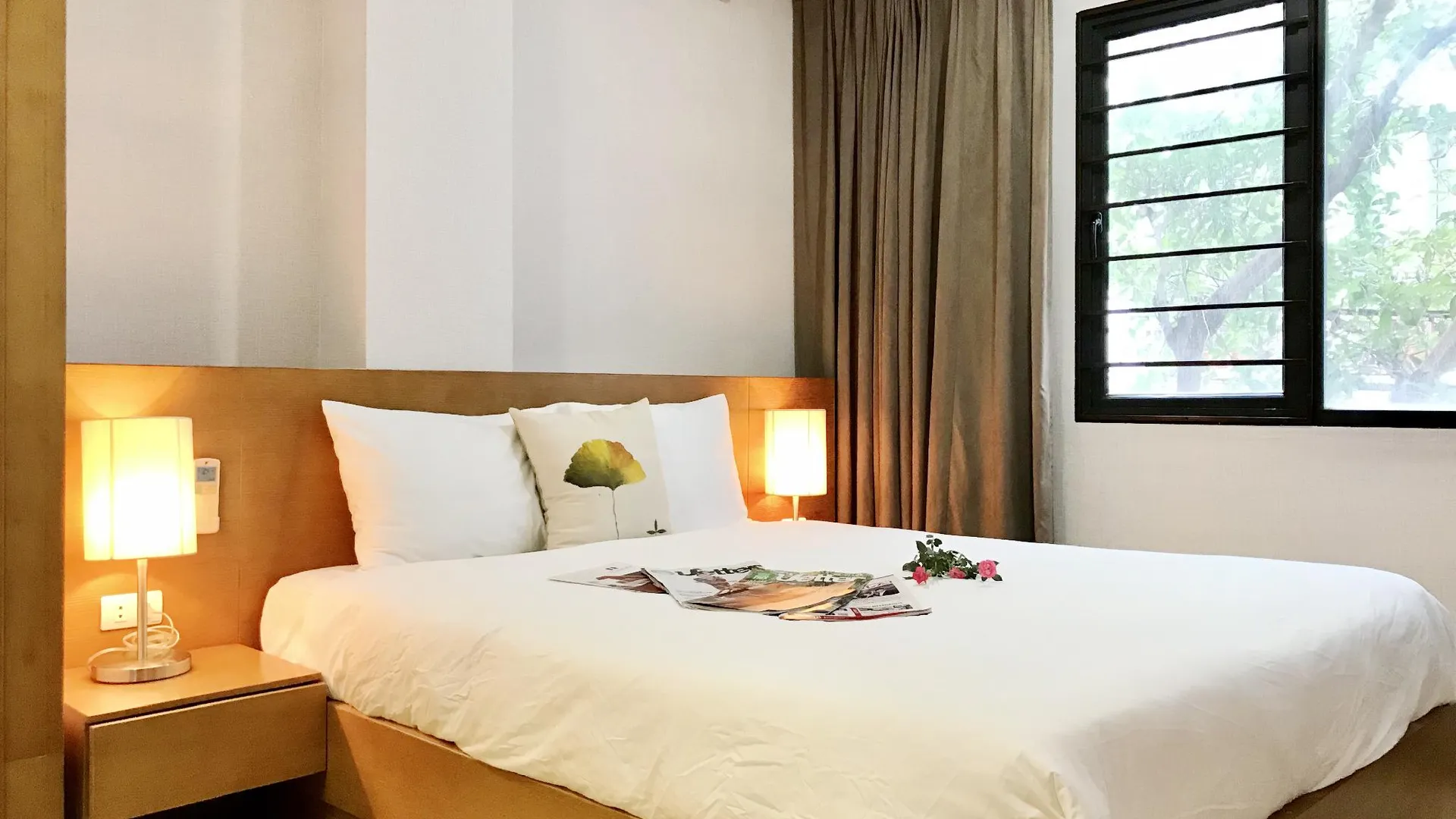 하노이 바딘의 아파트먼트 (55m², 침실 1개, 프라이빗 욕실 1개) 4성급 싱글룸 스위트룸