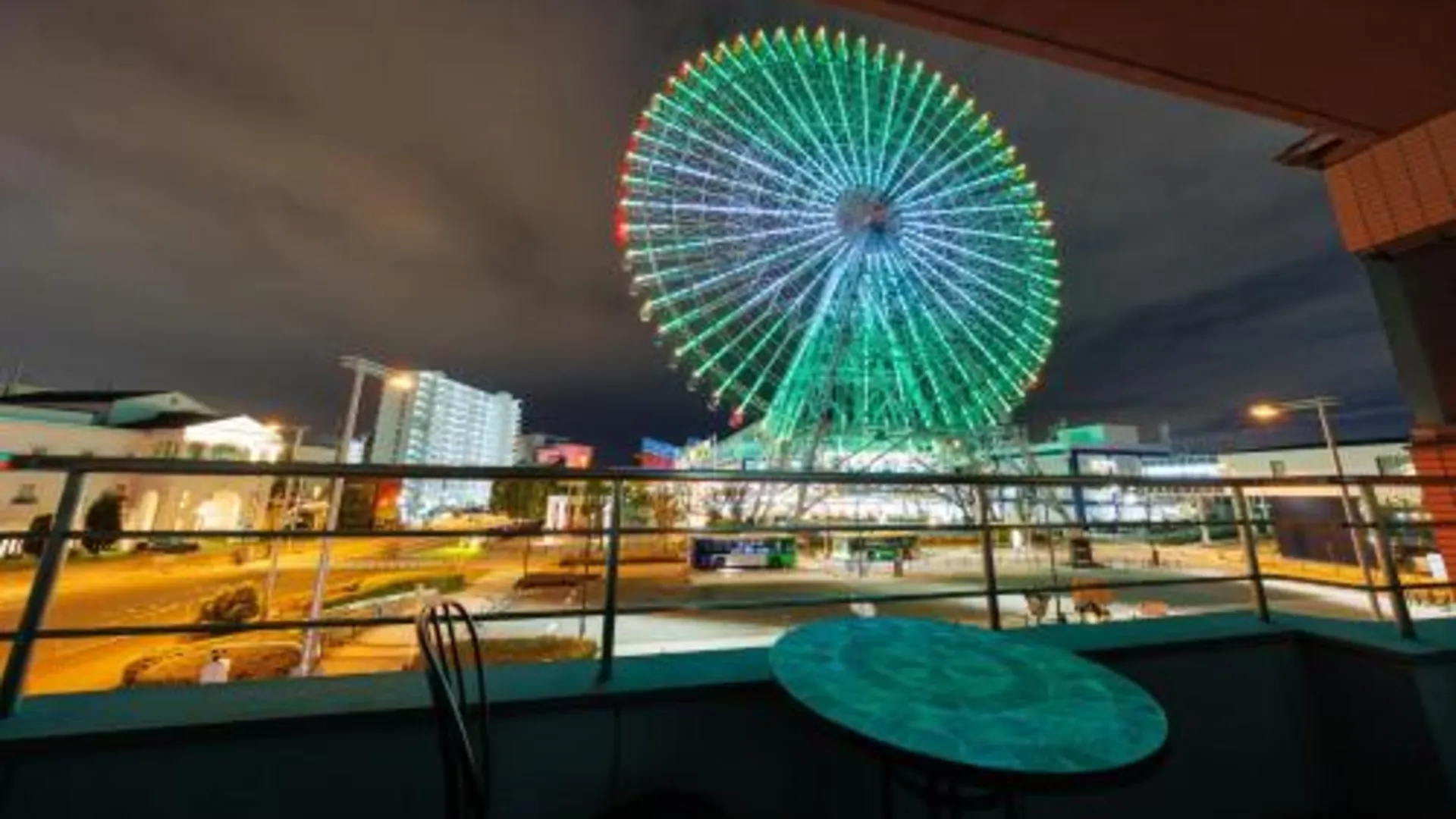 오사카 Ryugu -竜宮- 4성급 싱글룸 전망