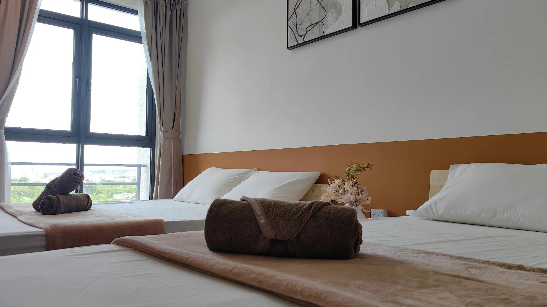 코타키나발루 크파얀의 아파트먼트 (28m², 침실 1개, 프라이빗 욕실 1개) 3성급 싱글룸 객실