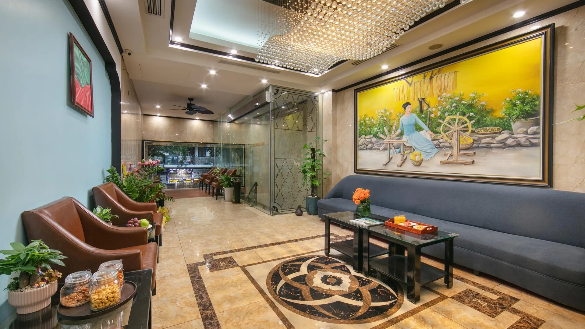 하노이 하노이 하모니아 호텔 앤 스파 4성급 호텔 로비