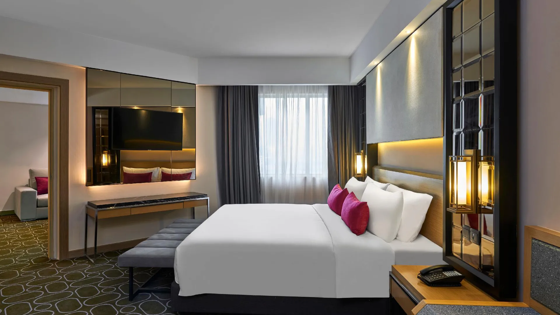 클랑 윈덤 아크마르 클랑 4성급 호텔 전망