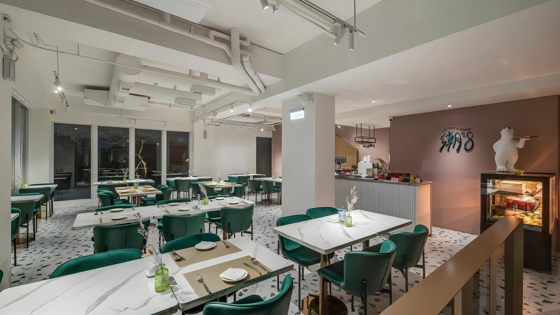 타이베이 디 오션 하우스 5성급 게스트하우스 레스토랑