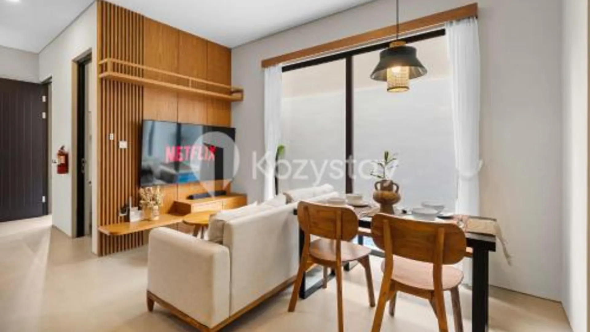 발리 울루와투의 빌라 (105m², 침실 3개, 프라이빗 욕실 2개) 4성급 게스트하우스 스위트룸