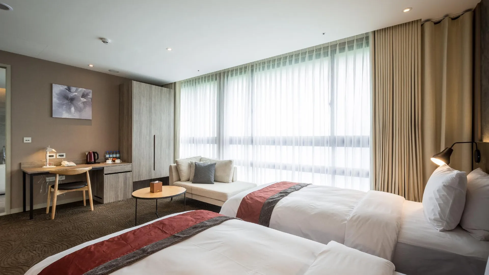 타이베이 그린 월드 난강 4성급 호텔 스위트룸