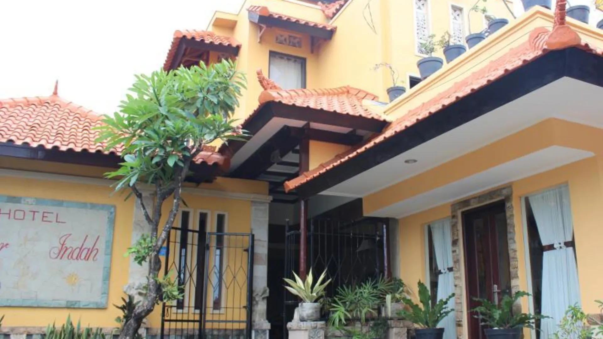 발리 호텔 사누르 인다 1성급 호텔 객실