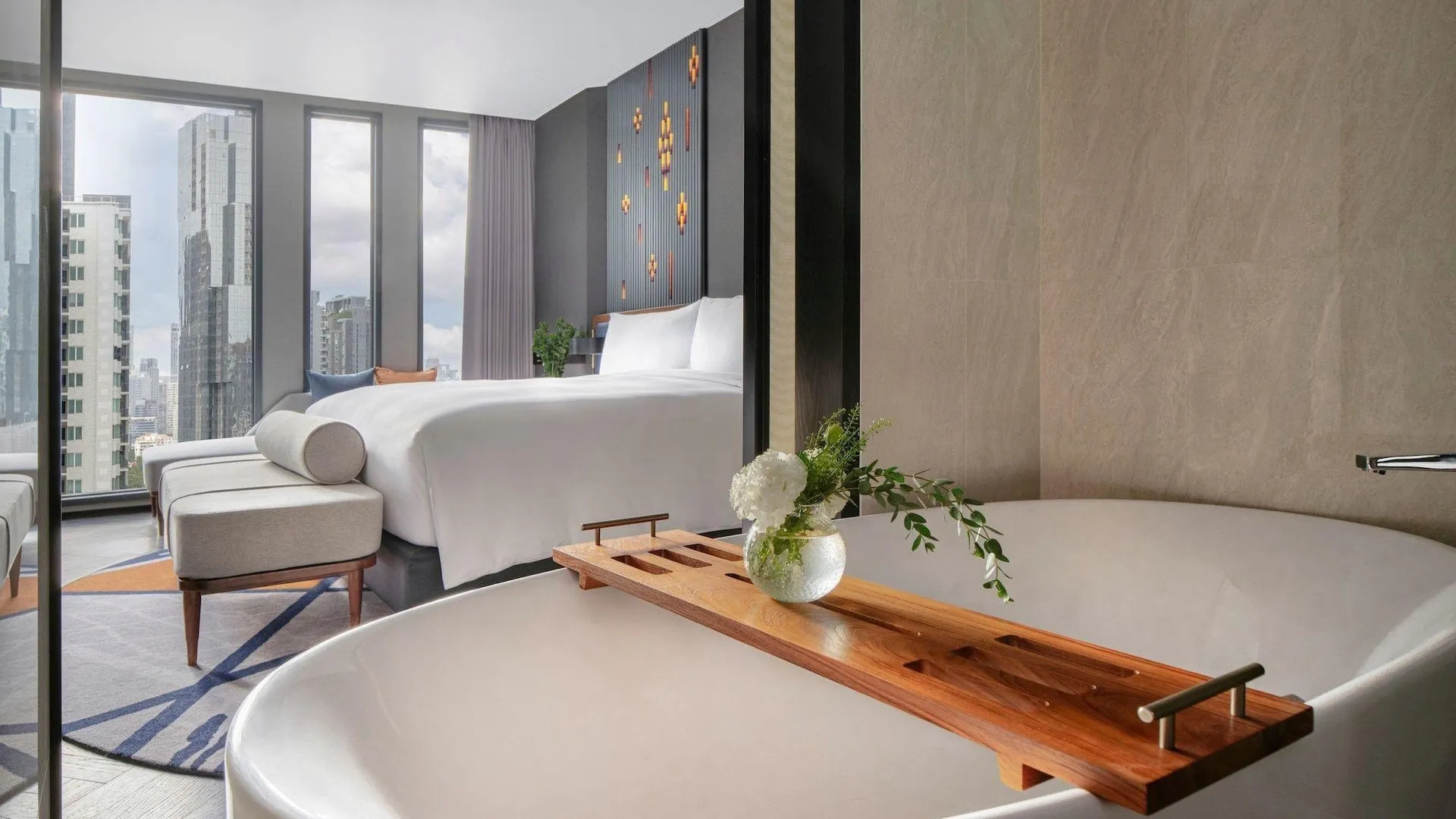 방콕 Intercontinental Bangkok Sukhumvit 호텔 전망