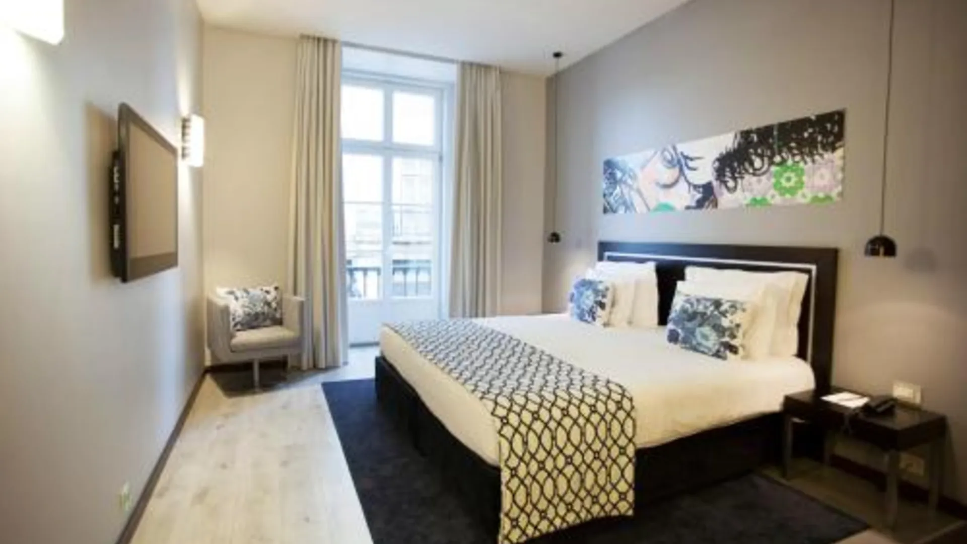 리스본 인터나시오날 디자인 호텔 4성급 호텔 객실