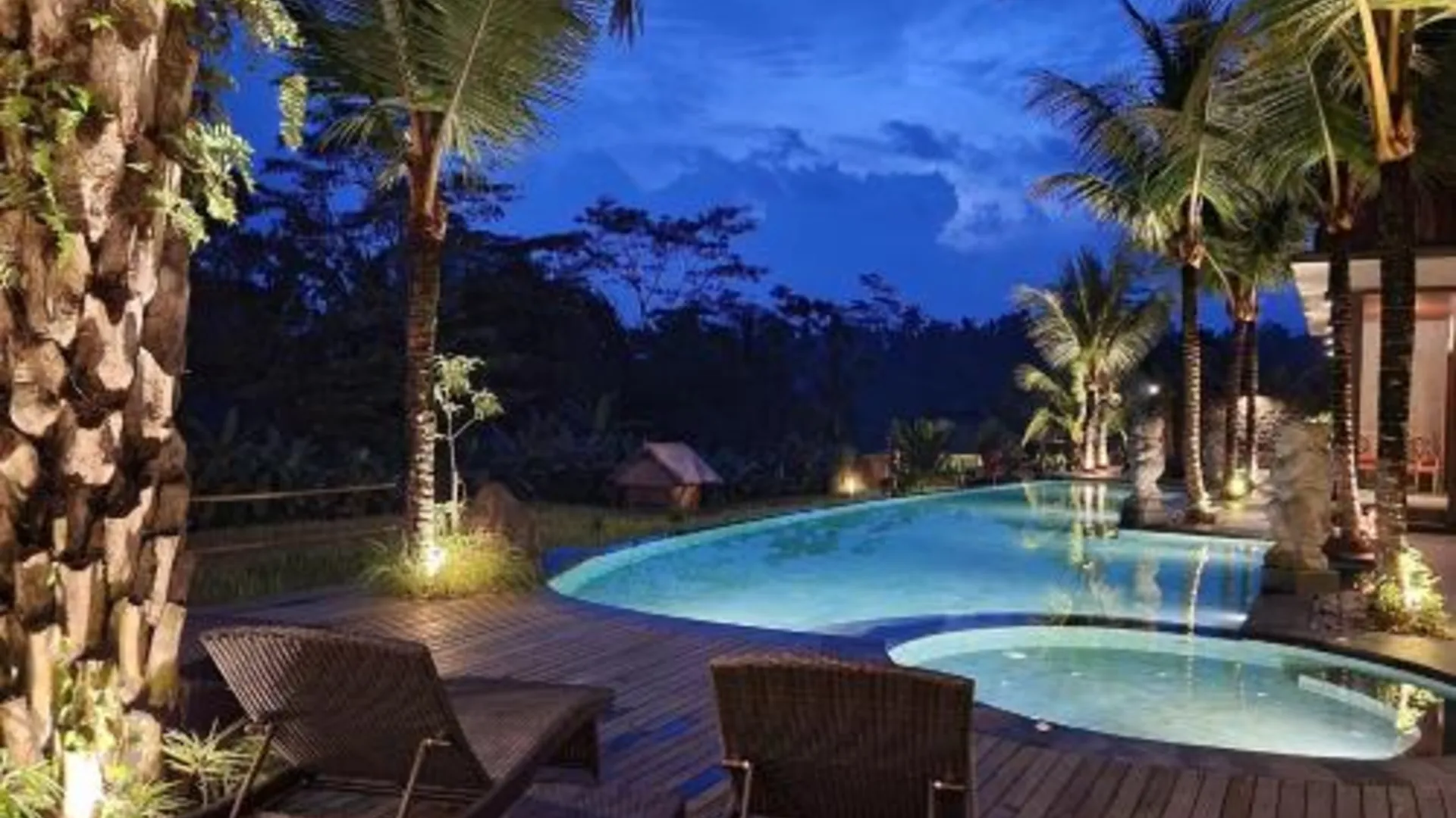 발리 핑갈라 빌라 우붓 4성급 호텔 객실