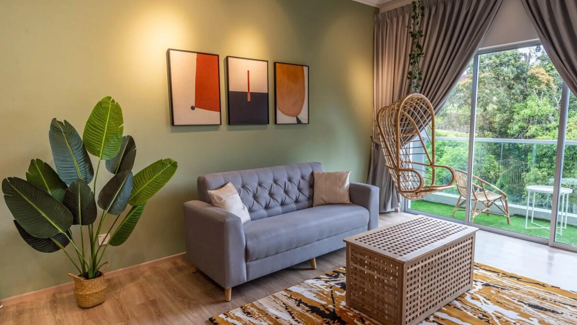 카메론 하일랜즈 브린창의 프라이빗 하우스 (97m², 침실 3개, 프라이빗 욕실 2개) 3성급 싱글룸 객실