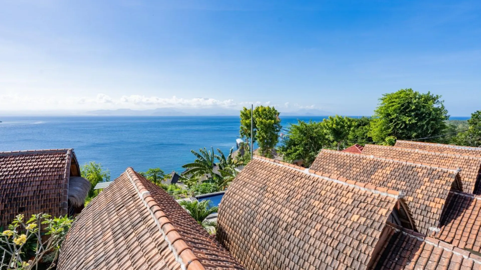 발리 순디 오션 방갈로 바이 ABM 4성급 게스트하우스 전망