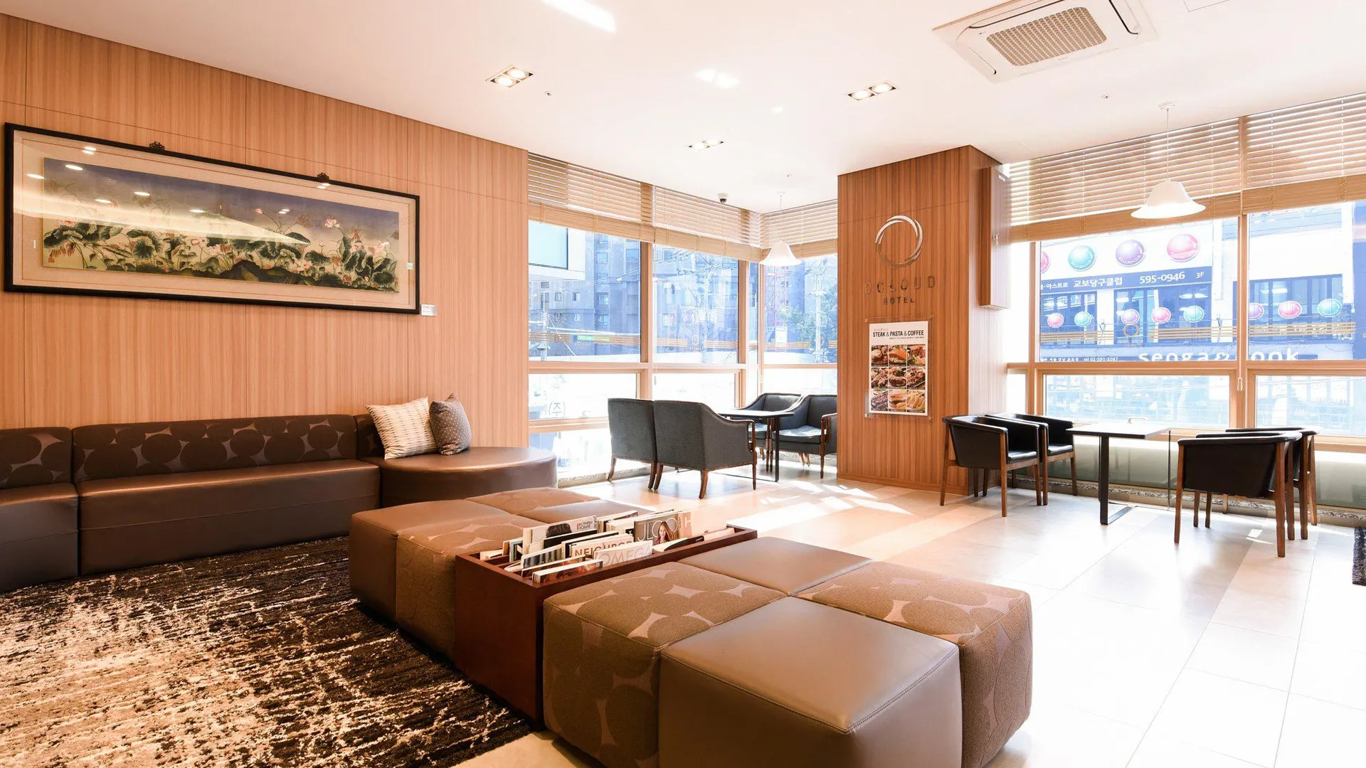 서울 오클라우드 호텔 강남 4성급 호텔 로비