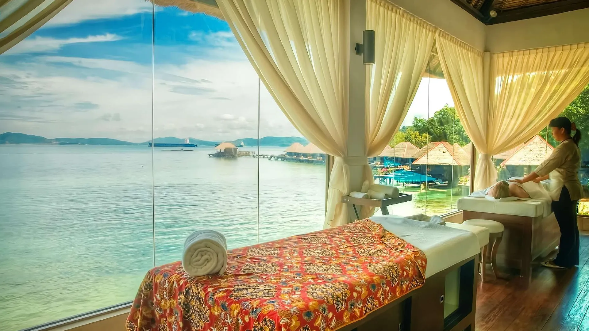 코타키나발루 가야나 마린 리조트 5성급 호텔 스위트룸