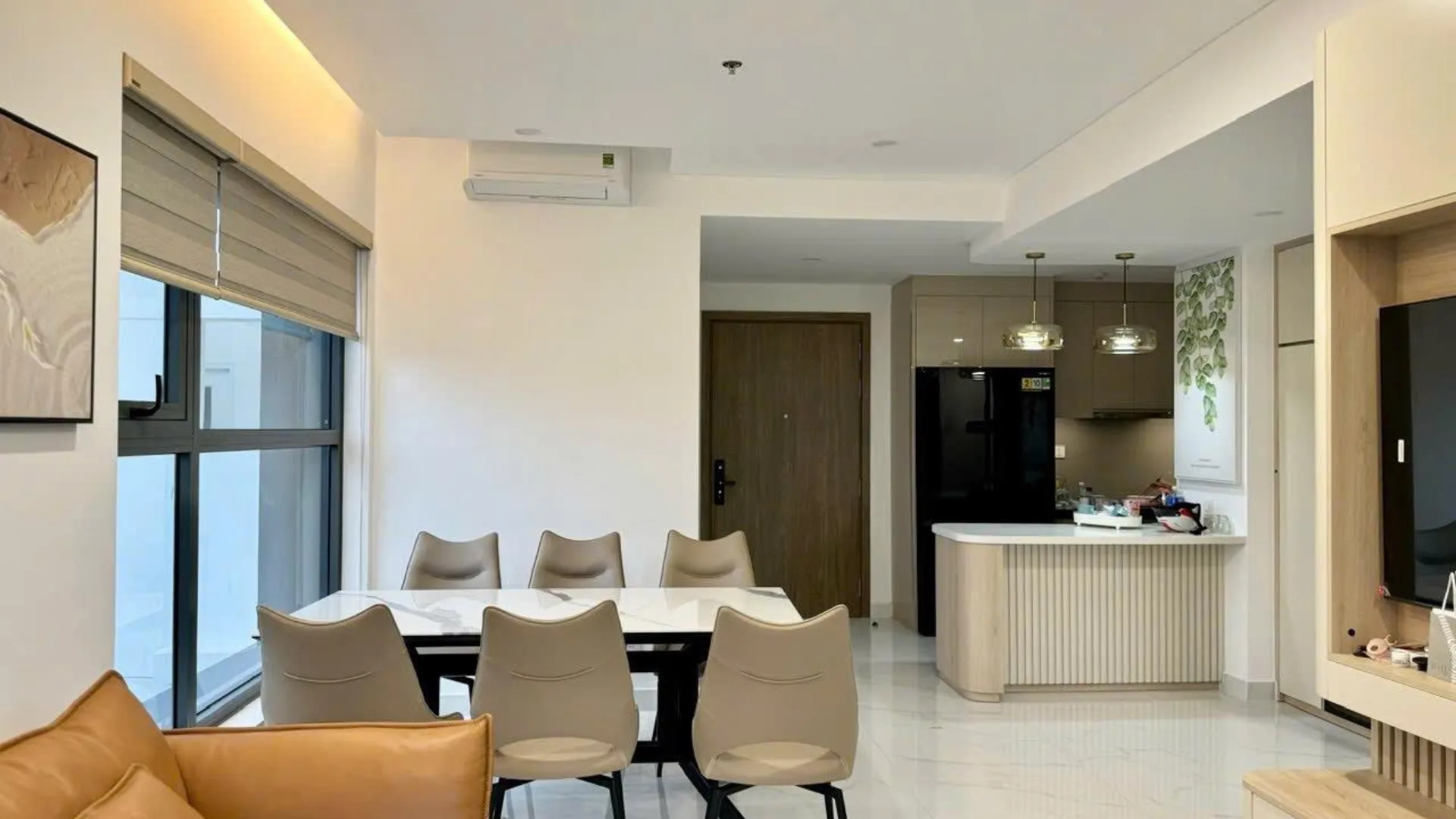 호치민 탄푸의 아파트먼트 (88m², 침실 2개, 프라이빗 욕실 2개) 5성급 싱글룸 스위트룸