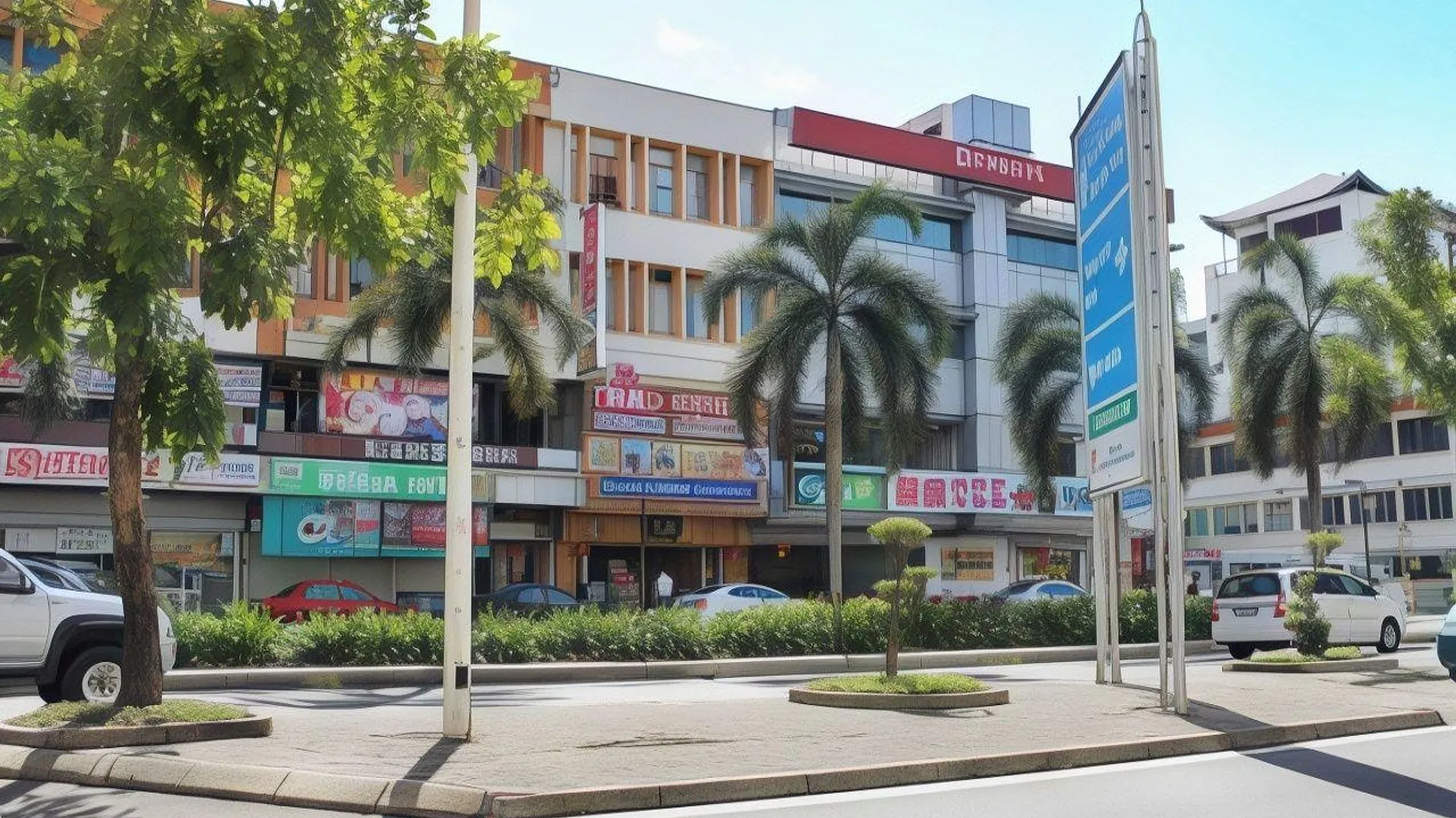 코타키나발루 라벤더 로지 1성급 호텔 외관