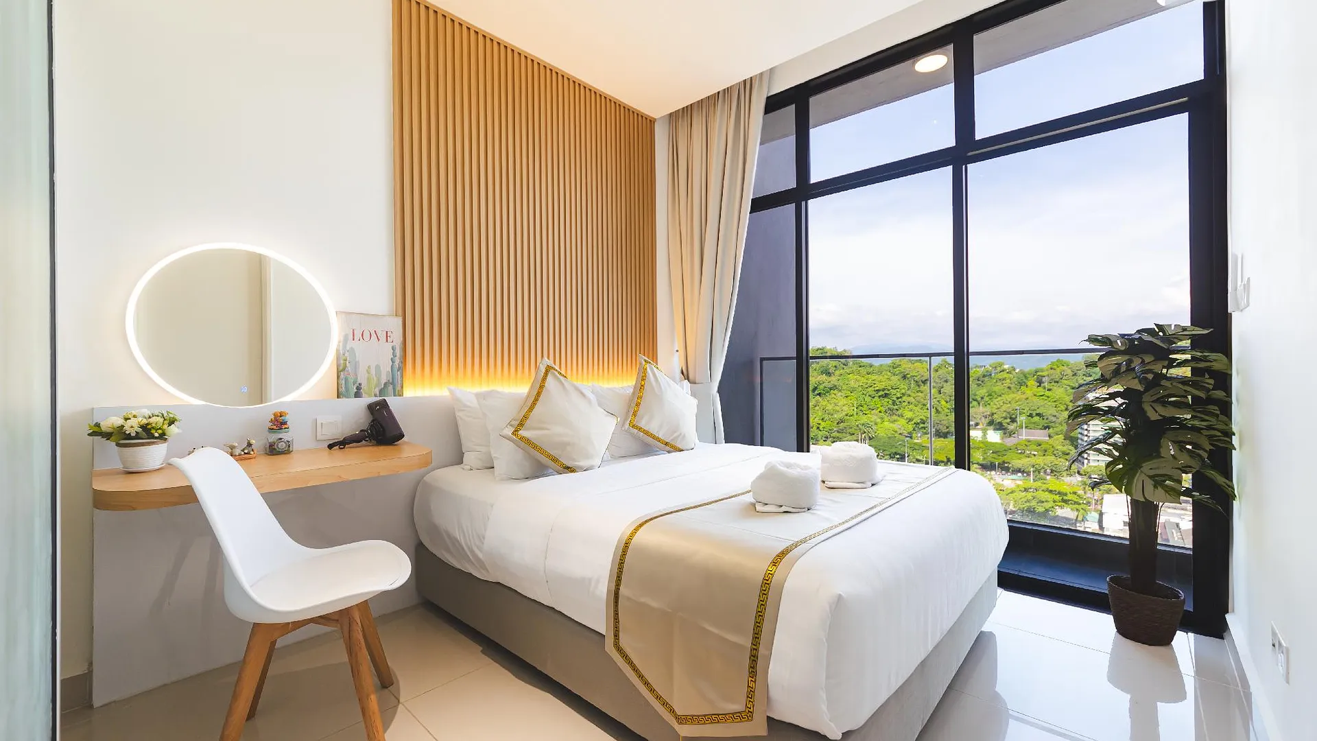 코타키나발루 뷰티풀 스위트 씨뷰 앳 더 쇼어 코타키나발루 4성급 게스트하우스 스위트룸