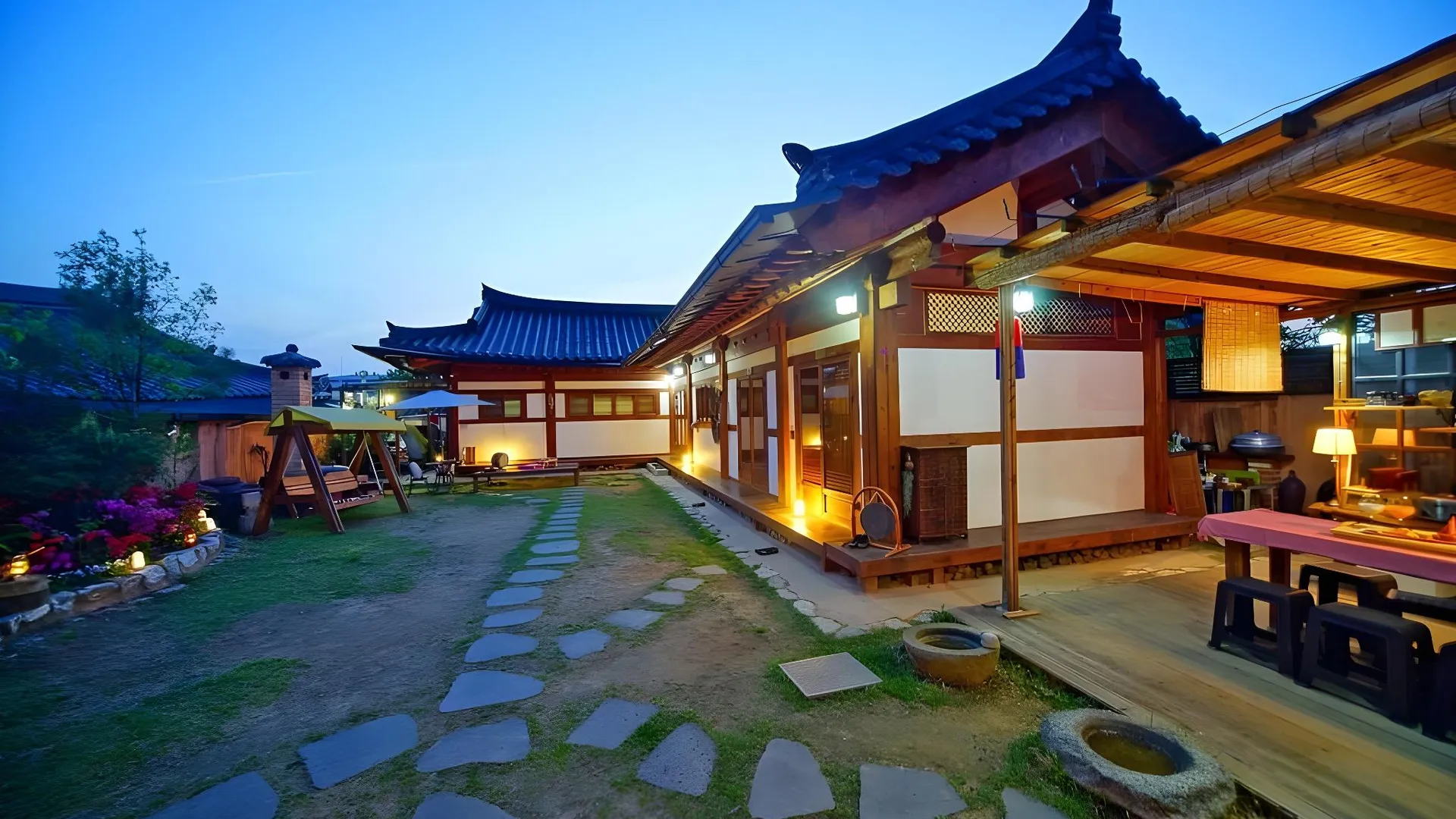 전주 전주 서로 한옥펜션 2성급 게스트하우스 수영장