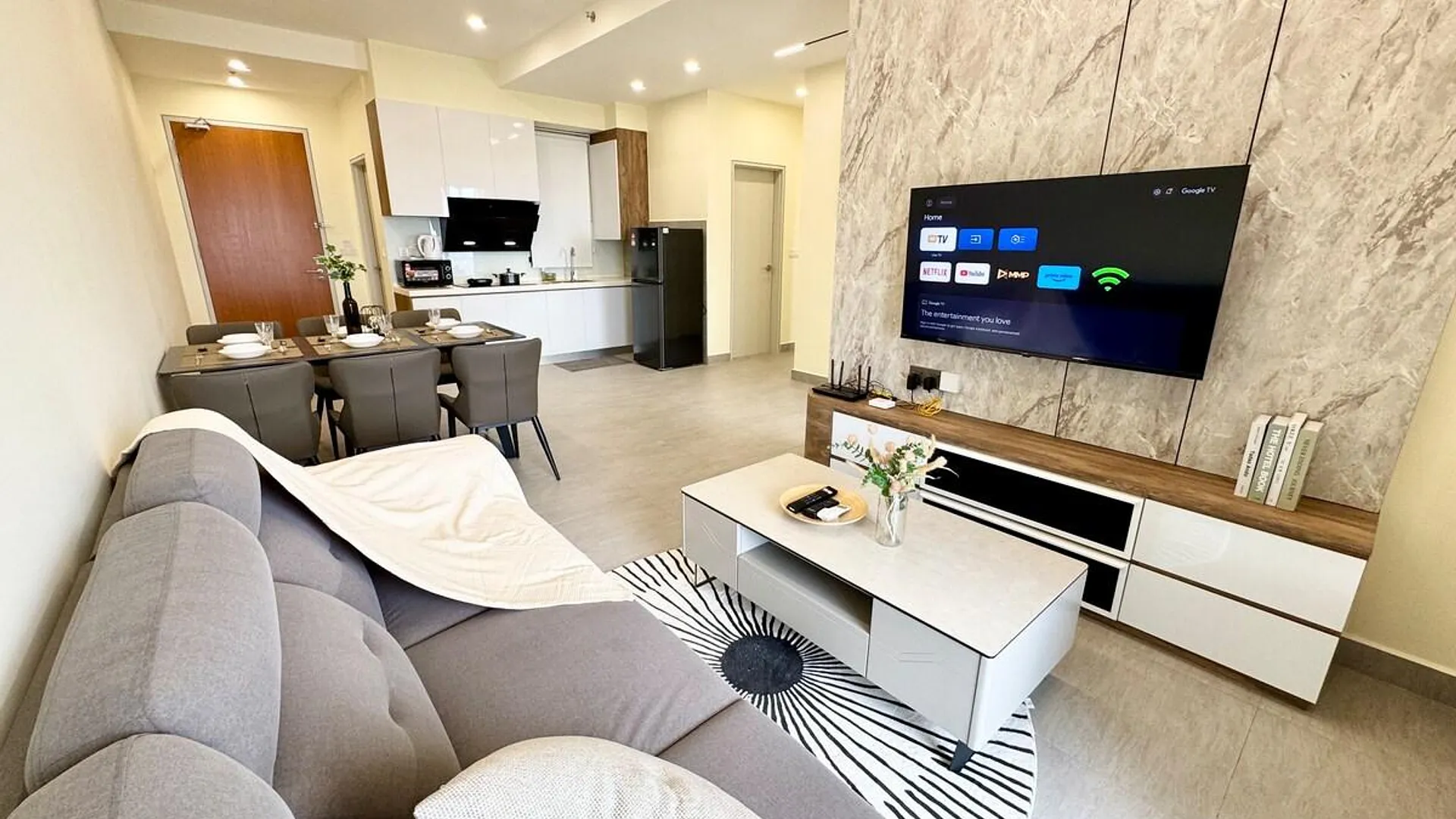 샤알람 세티아 알람의 프라이빗 하우스 (83m², 침실 3개, 프라이빗 욕실 2개) 4성급 게스트하우스 객실