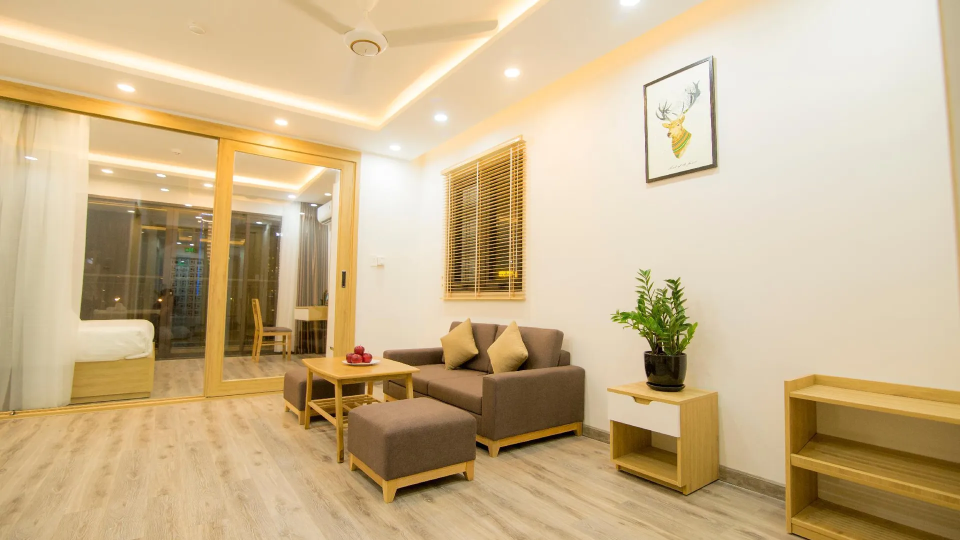 다낭 푸옥미의 아파트먼트 (65m², 침실 1개, 프라이빗 욕실 1개) 5성급 게스트하우스 객실