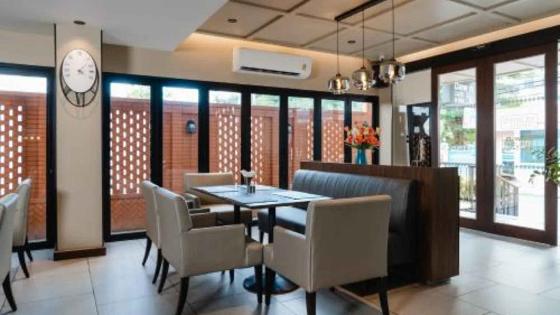 방콕 더 다윈 호텔 3성급 호텔 레스토랑