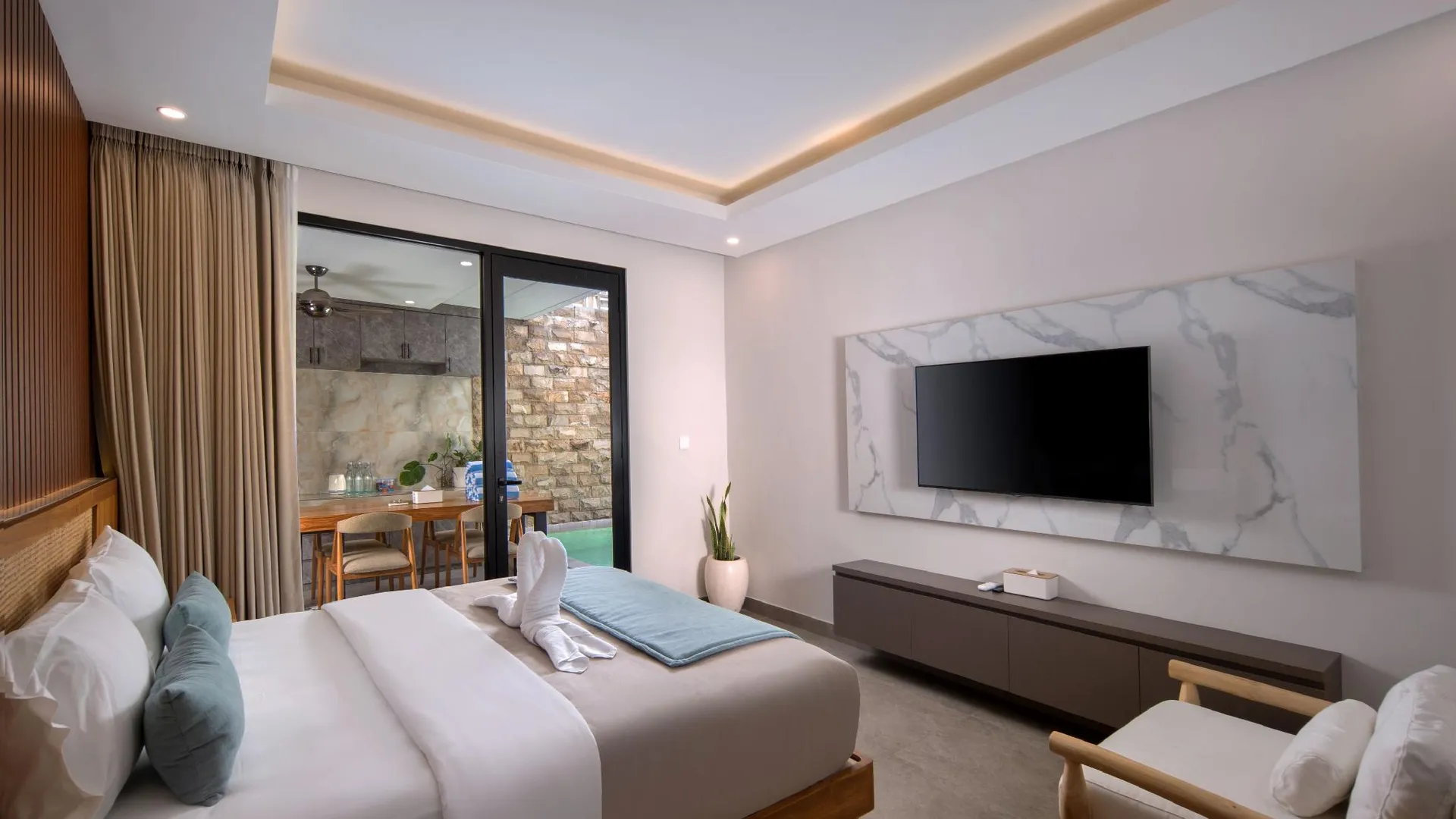 발리 사양 빌라 발리 3성급 호텔 스위트룸