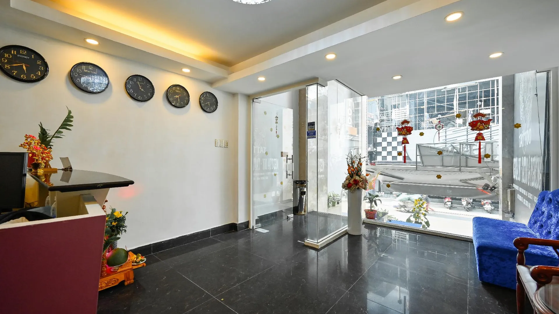 호치민 99 부이비엔 호텔 (부티크) 2성급 호텔 로비