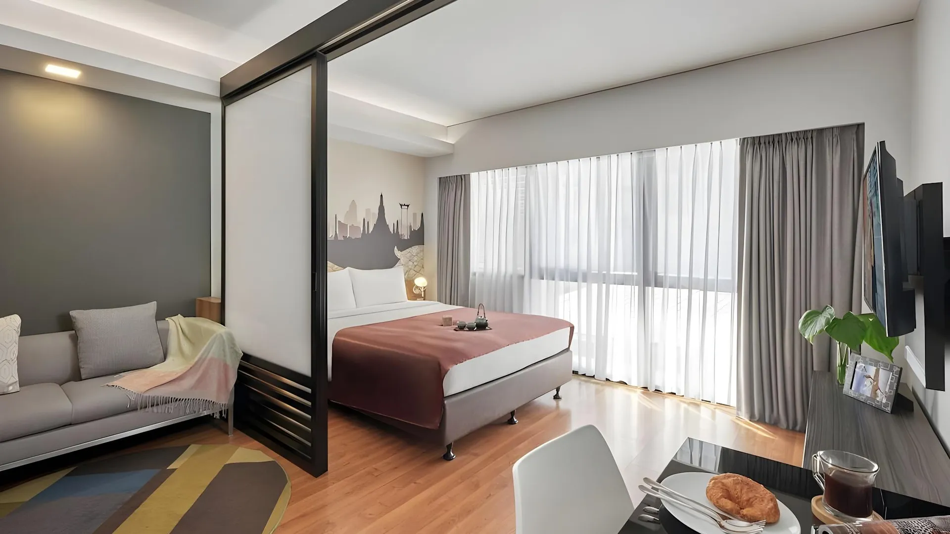 방콕 시타딘 수쿰빗 11 방콕 3성급 호텔 스위트룸