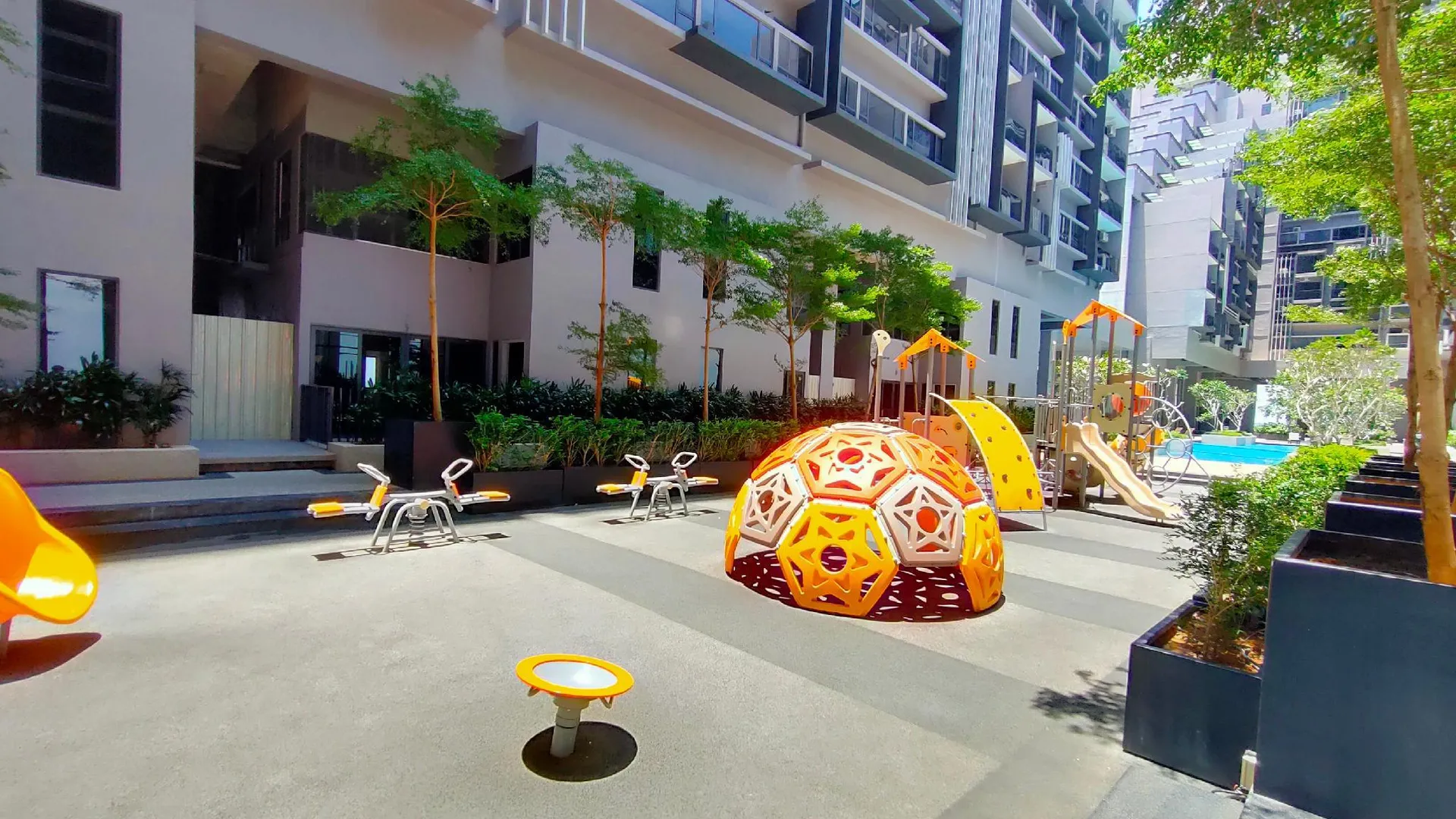 말라카 멜라카 라야의 스튜디오 아파트먼트 (50m², 프라이빗 욕실 1개) 4성급 싱글룸 수영장