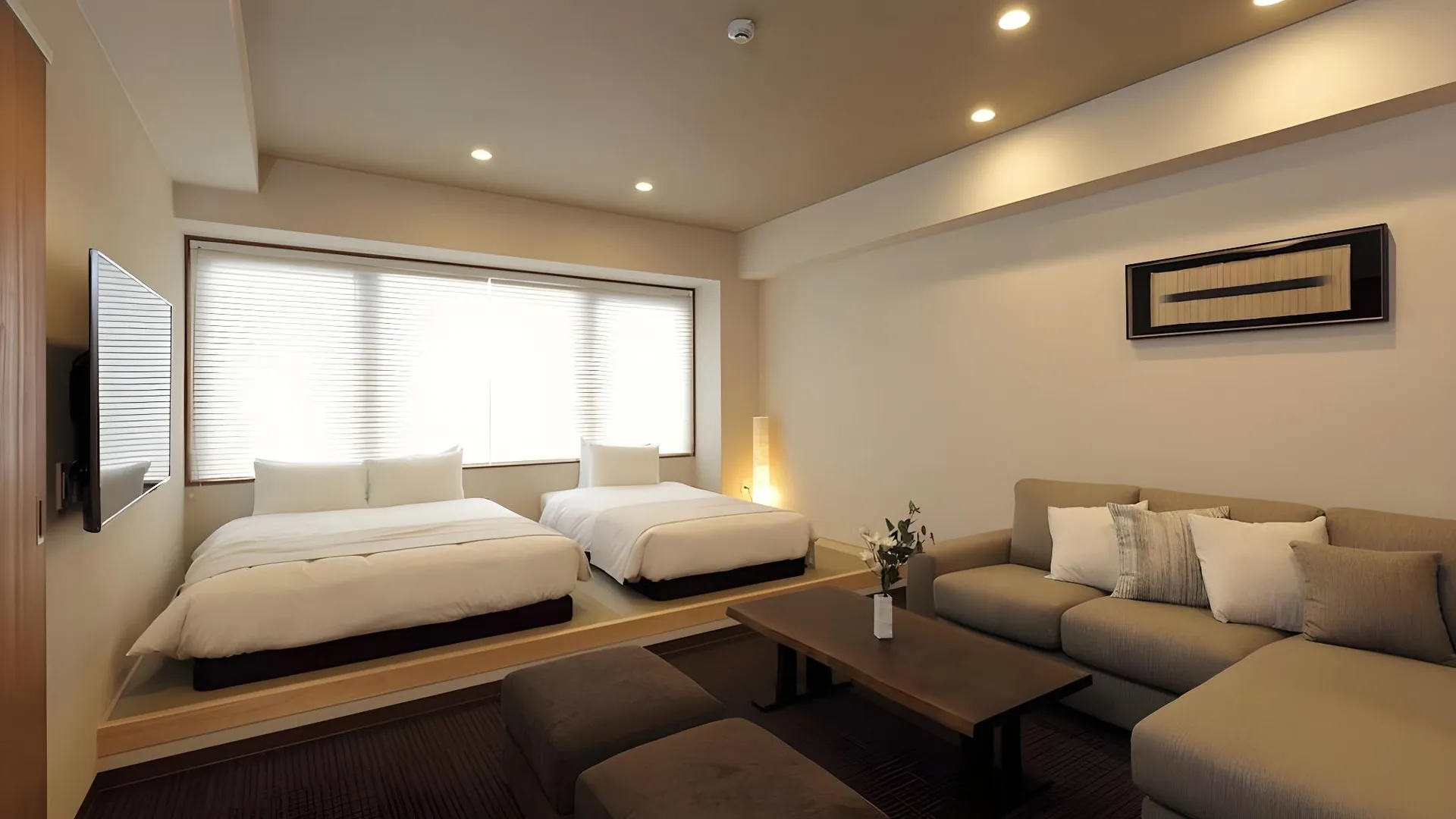 교토 랜더 레지덴셜 호텔 교토 스위트 4성급 호텔 전망