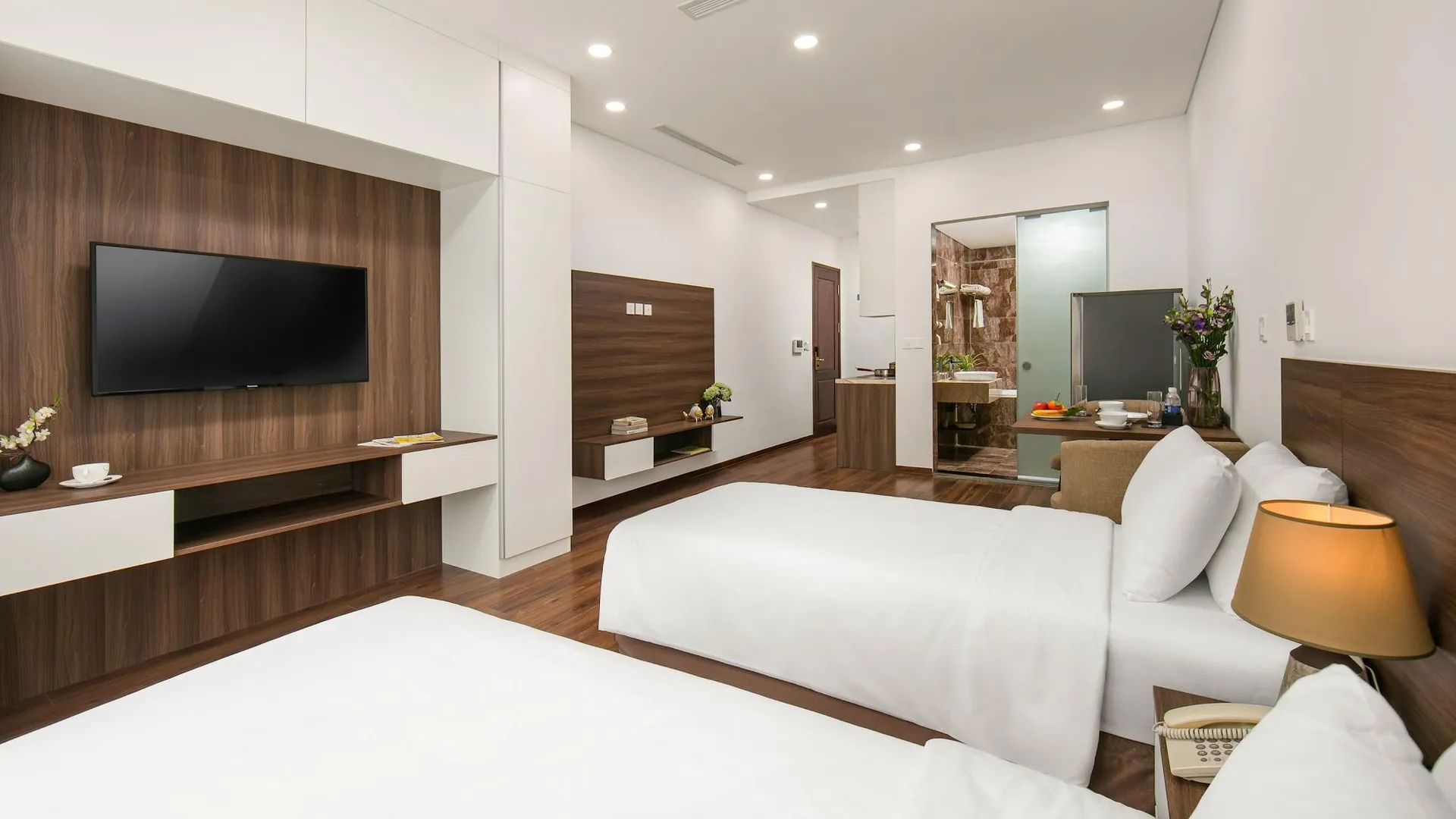 하노이 룩소르 부티크 호텔 4성급 호텔 전망