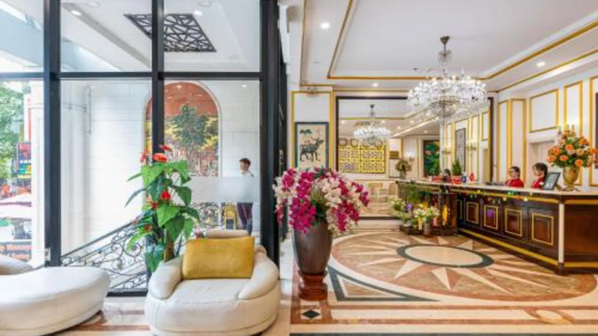 다낭 Chill Hotel Ha Bong 3성급 호텔 로비