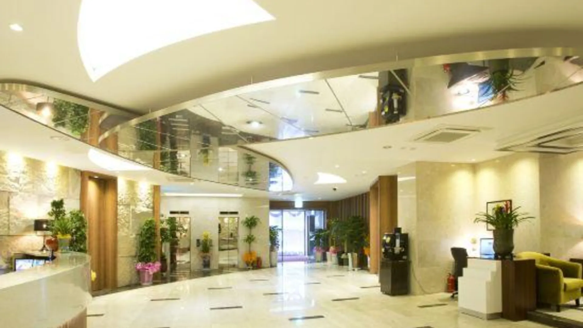 인천 호텔 더원 3성급 호텔 로비