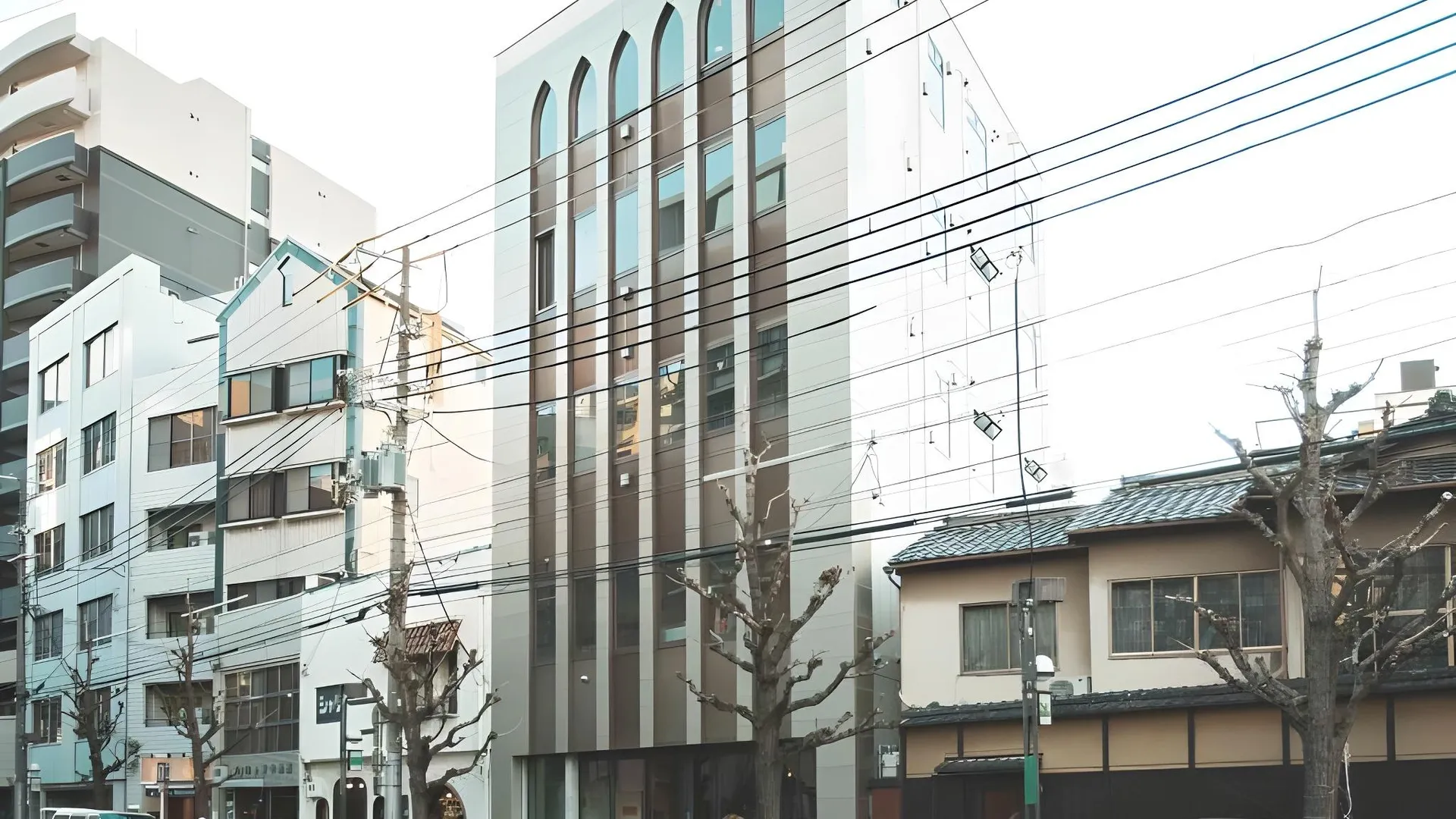 교토 렌 교토 가와라마치 호스텔 카페 앤 바 1성급 호텔 수영장